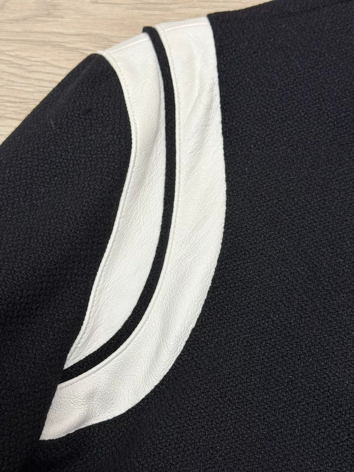 Saint Laurent Paris Saint Laurent Classic Black and White Jacket Size US S / EU 44-46 / 1 - 2 Thumbnail