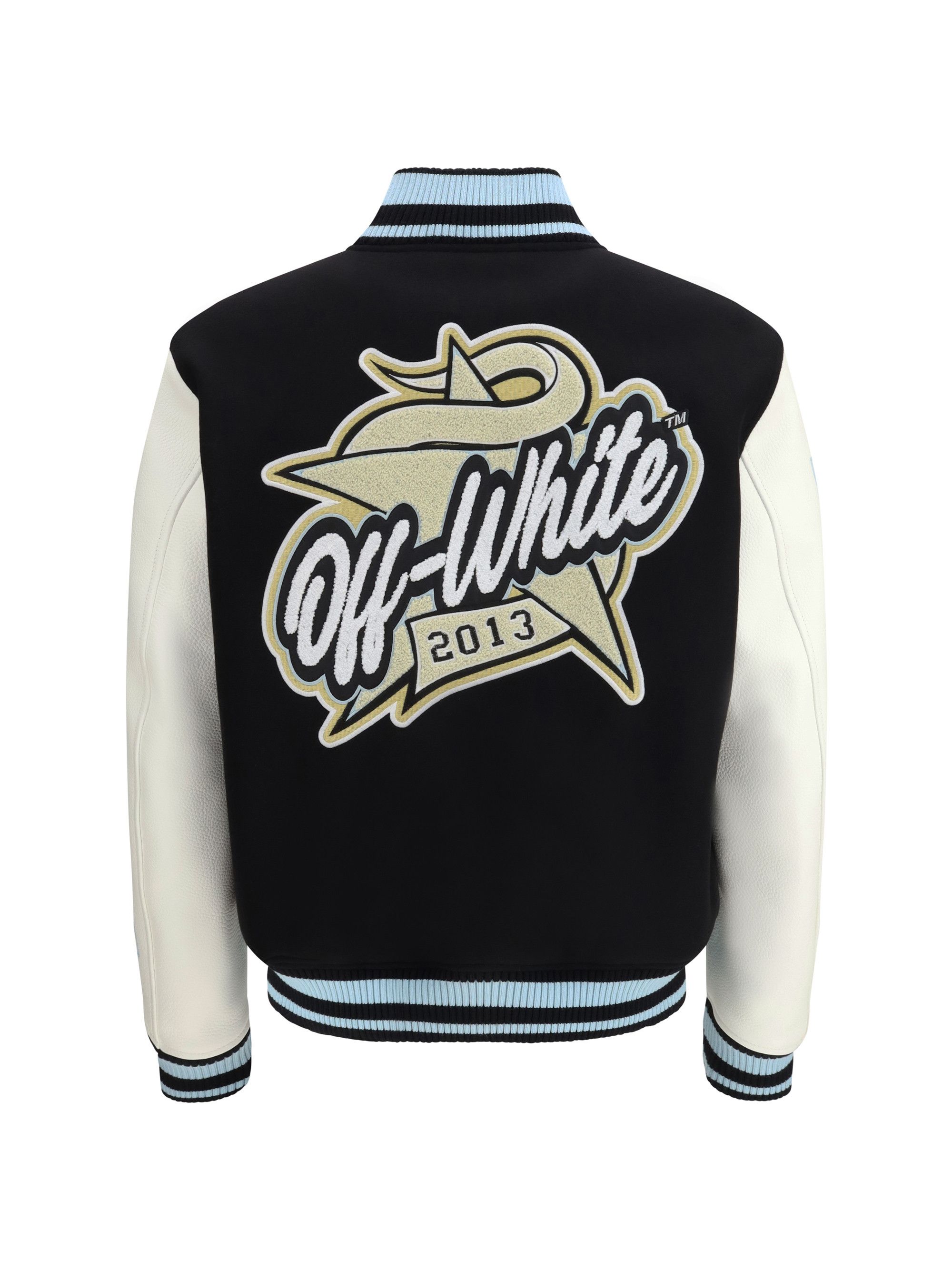 Off-White Varsity Star Logo Jacket Size US M / EU 48-50 / 2 - 2 Thumbnail