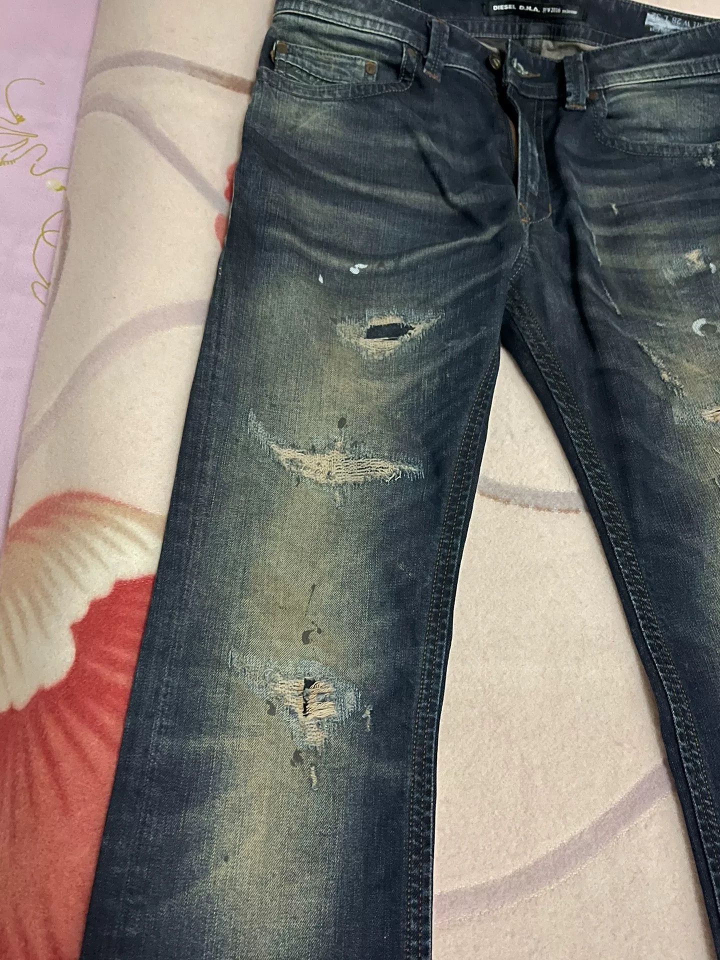 Diesel Diesel Thavar 854W Jeans for Slim Fit Size US 28 / EU 44 - 7 Thumbnail