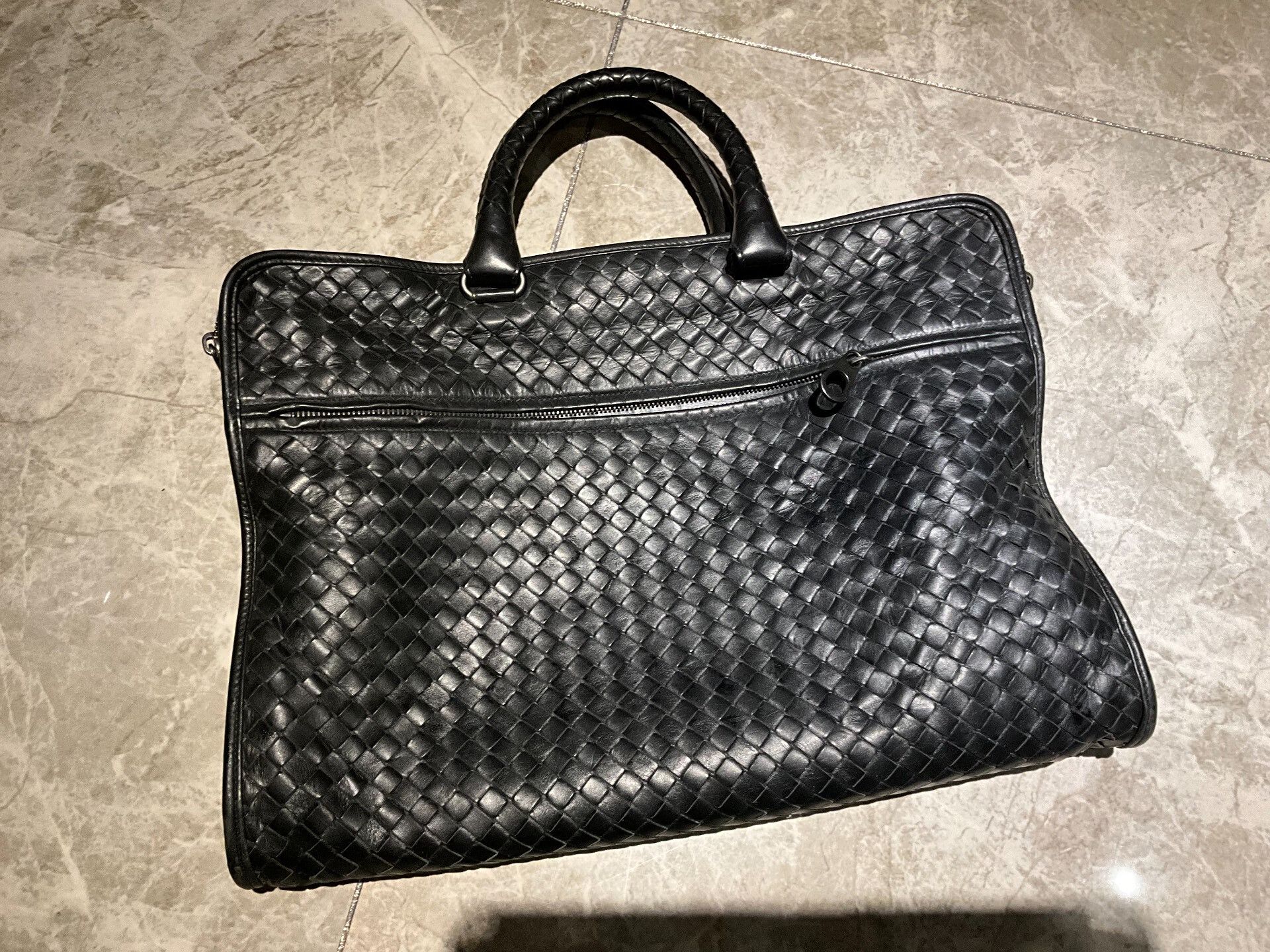 Bottega Veneta Bottega Veneta Black Laptop Briefcase Size ONE SIZE - 3 Thumbnail