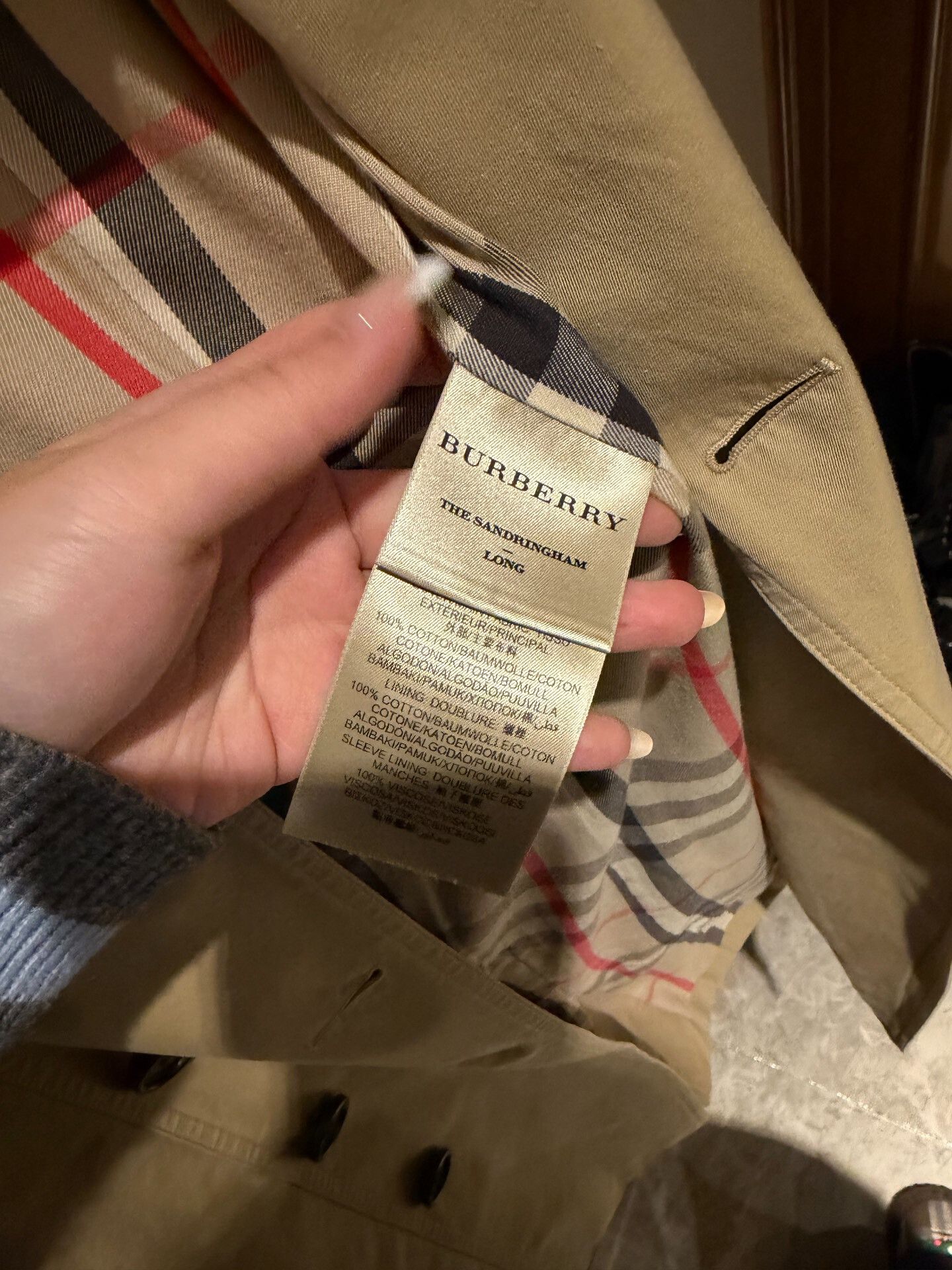 Burberry Burberry Women's Trench Coat Size UK8 Size S / US 4 / IT 40 - 4 Thumbnail