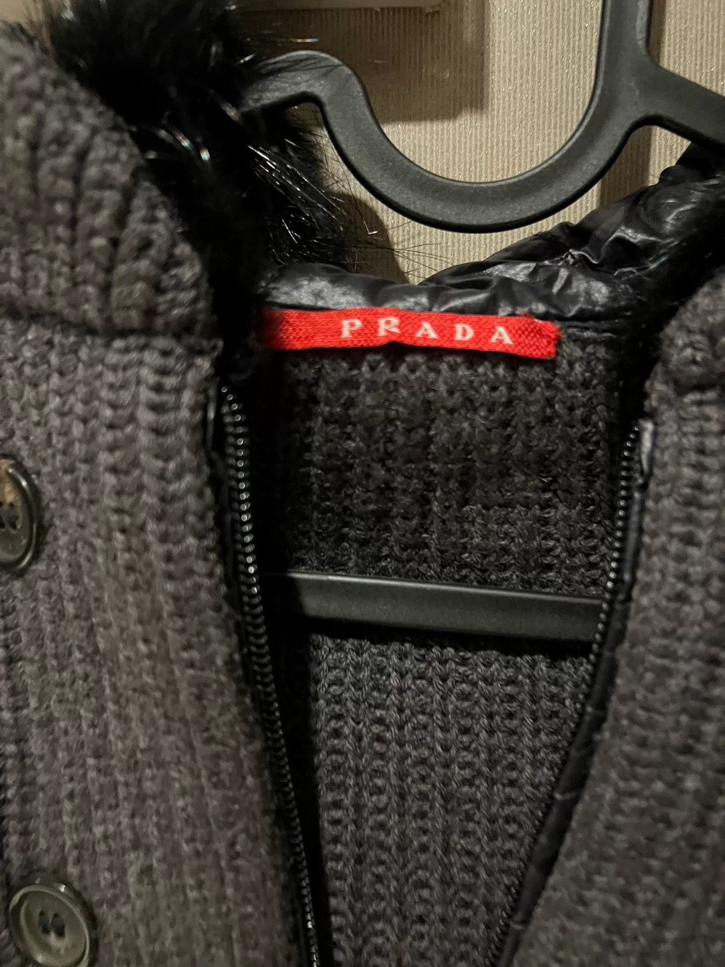 Prada Prada Hooded Sweater Size 40 Size S / US 4 / IT 40 - 2 Thumbnail