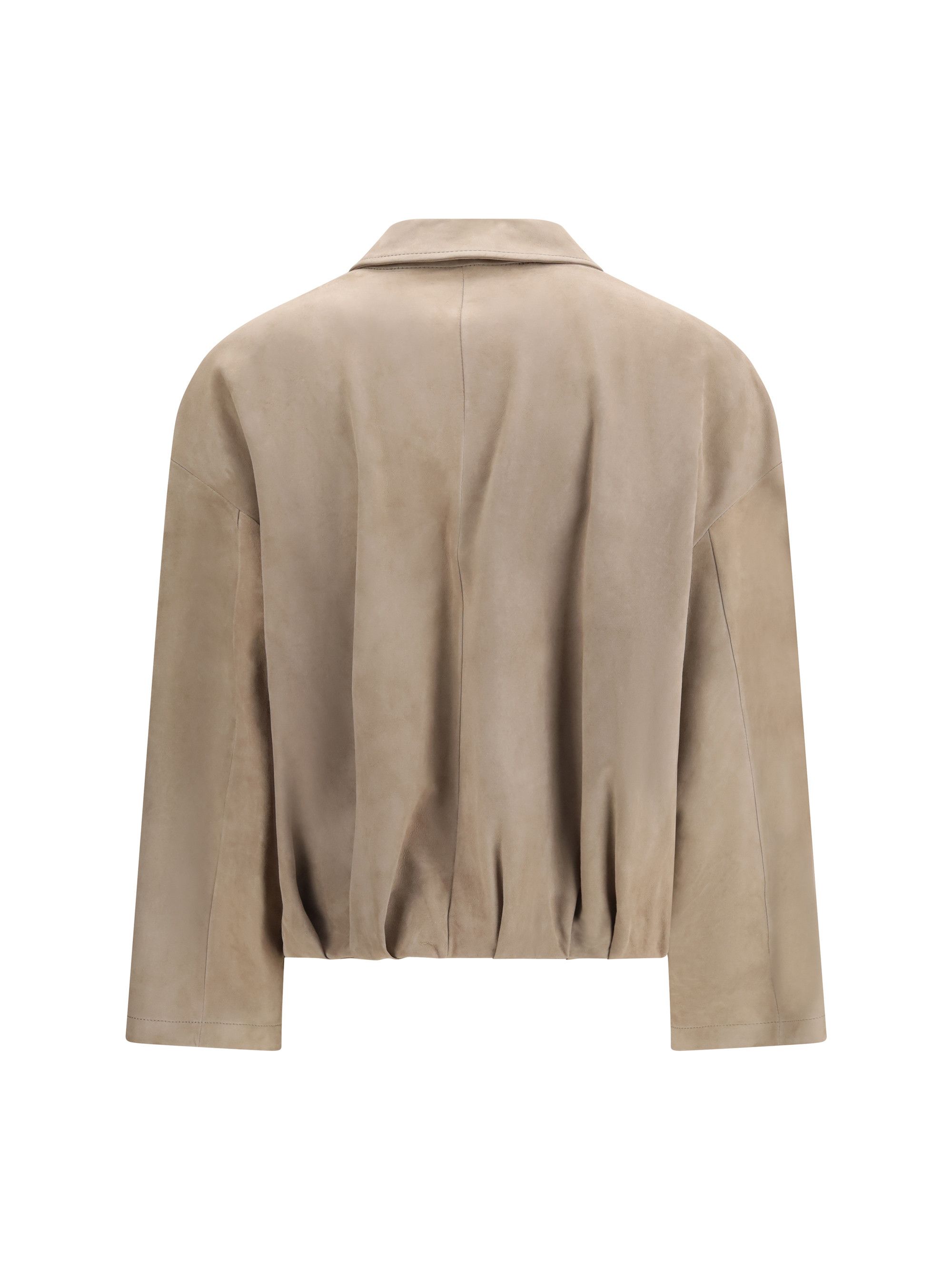 Salvatore Santoro Suede Jacket Size M / US 6-8 / IT 42-44 - 2 Thumbnail