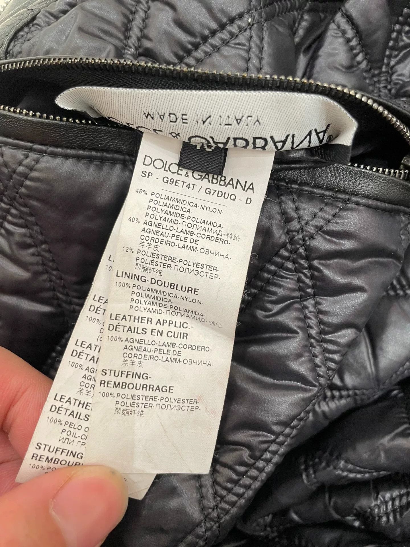 Dolce & Gabbana Stylish Dolce & Gabbana Winter Jacket Size US M / EU 48-50 / 2 - 5 Thumbnail