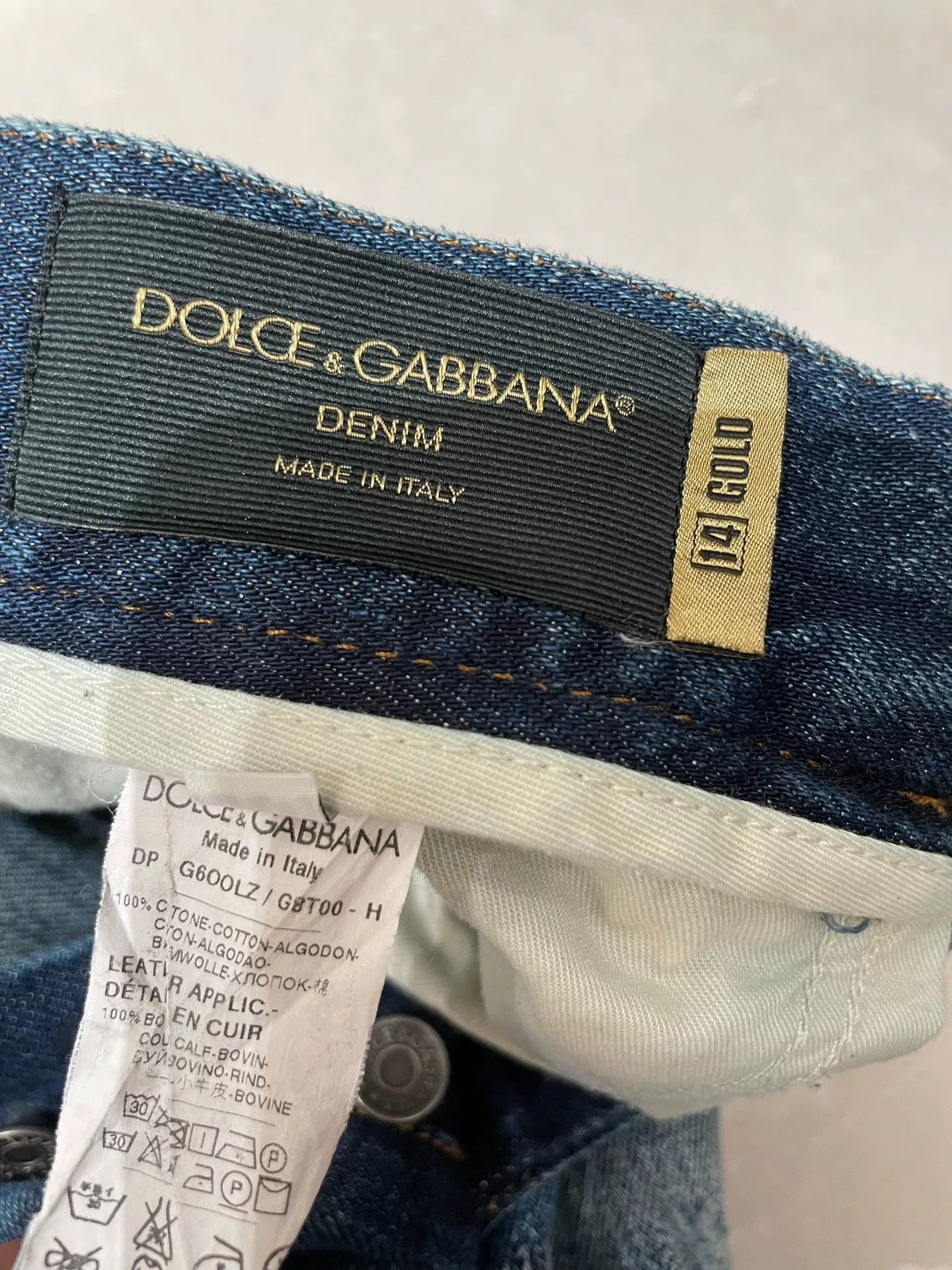 Dolce & Gabbana Dolce & Gabbana Denim Jeans Size US 30 / EU 46 - 4 Thumbnail