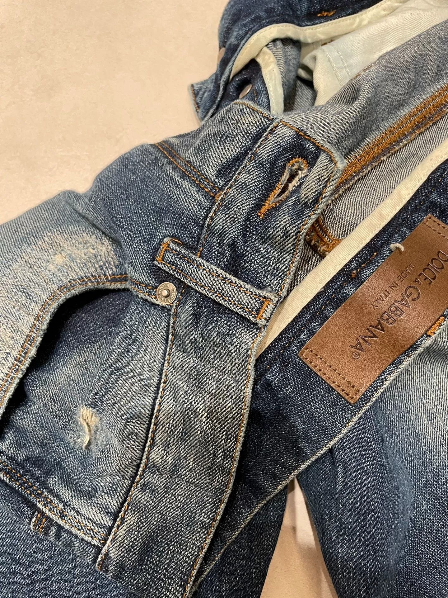 Dolce & Gabbana Dolce & Gabbana Denim Jeans Size US 30 / EU 46 - 6 Thumbnail