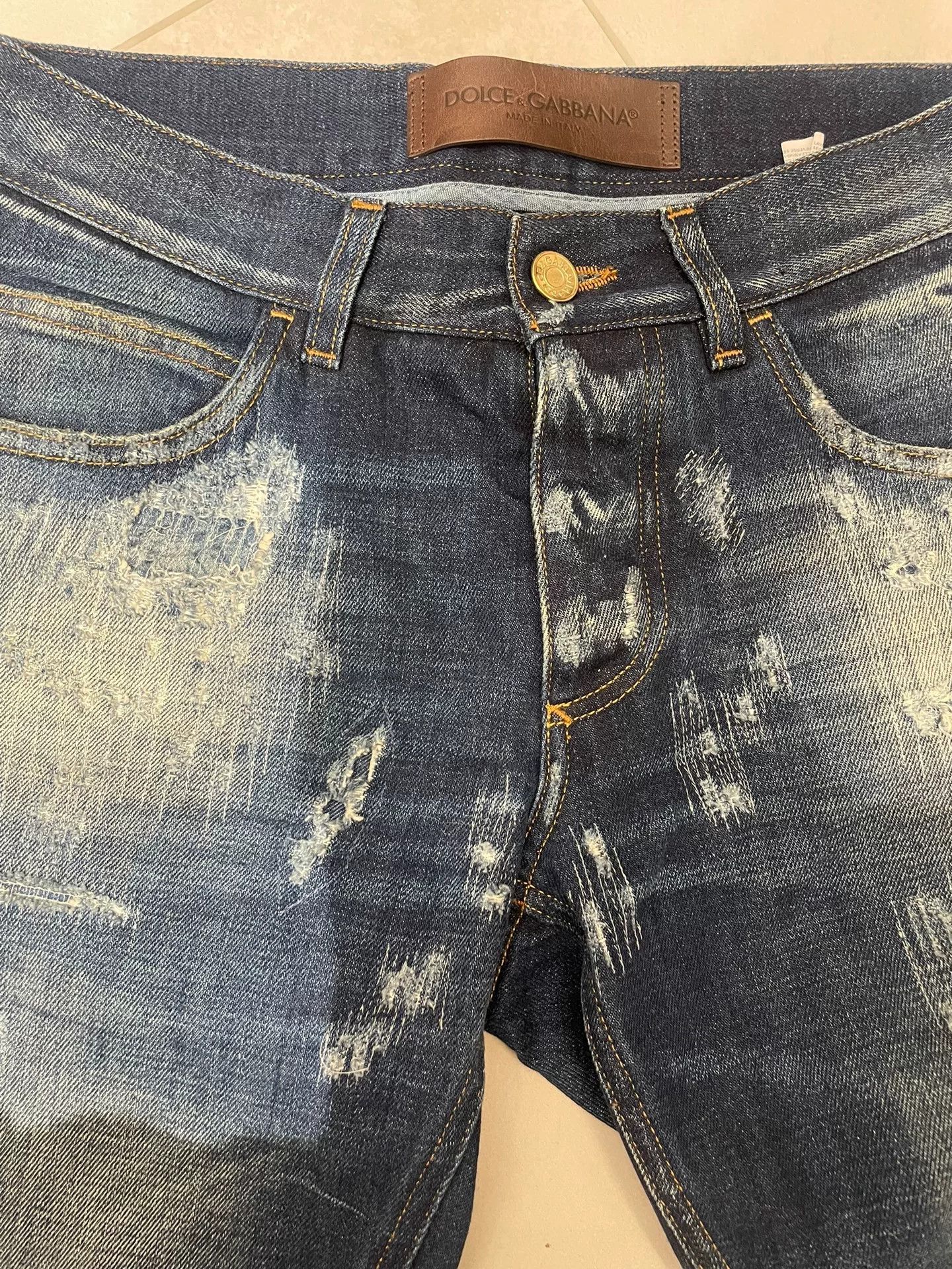 Dolce & Gabbana Dolce & Gabbana Denim Trousers Size US 28 / EU 44 - 6 Thumbnail