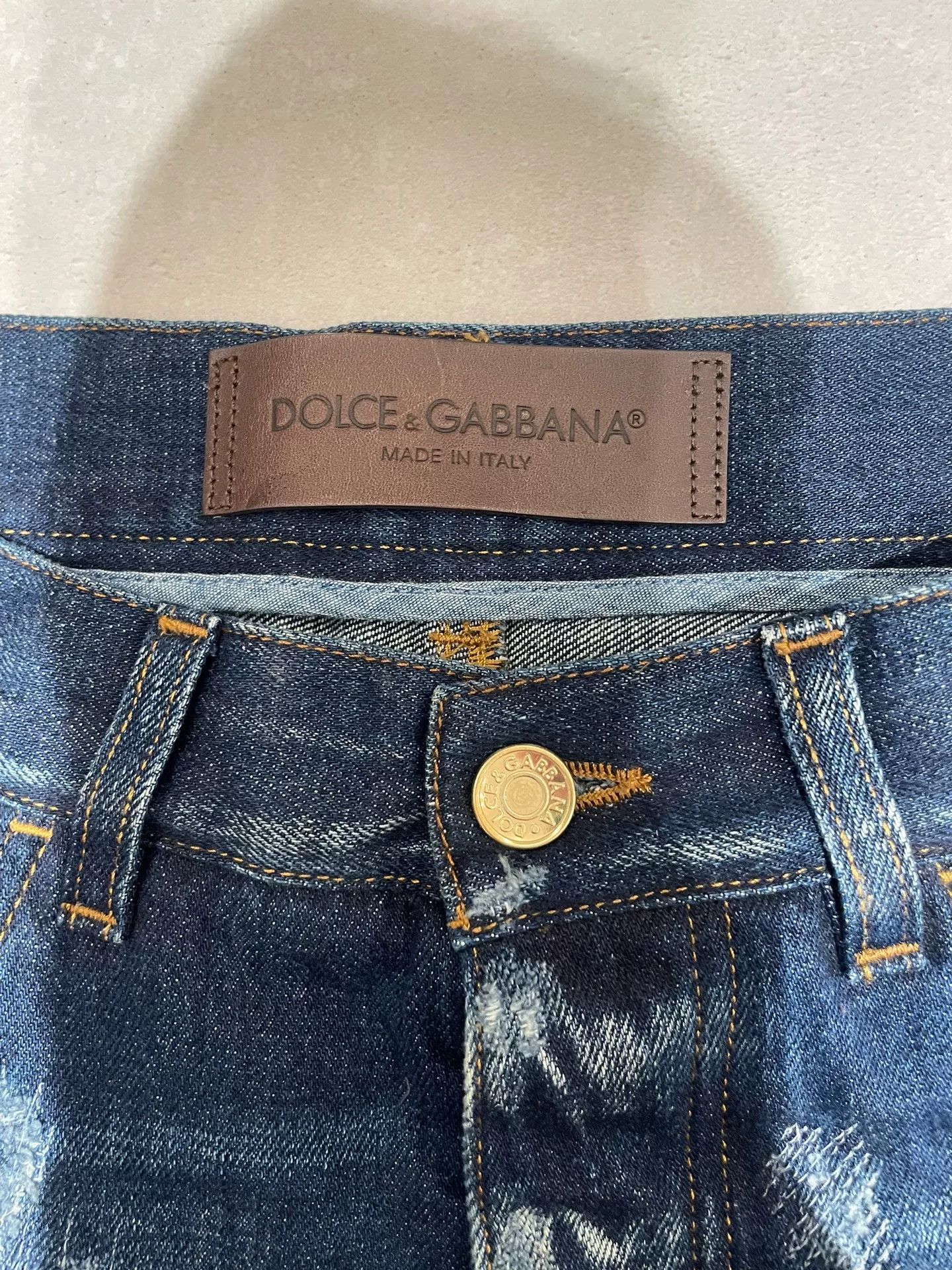 Dolce & Gabbana Dolce & Gabbana Denim Trousers Size US 28 / EU 44 - 4 Thumbnail