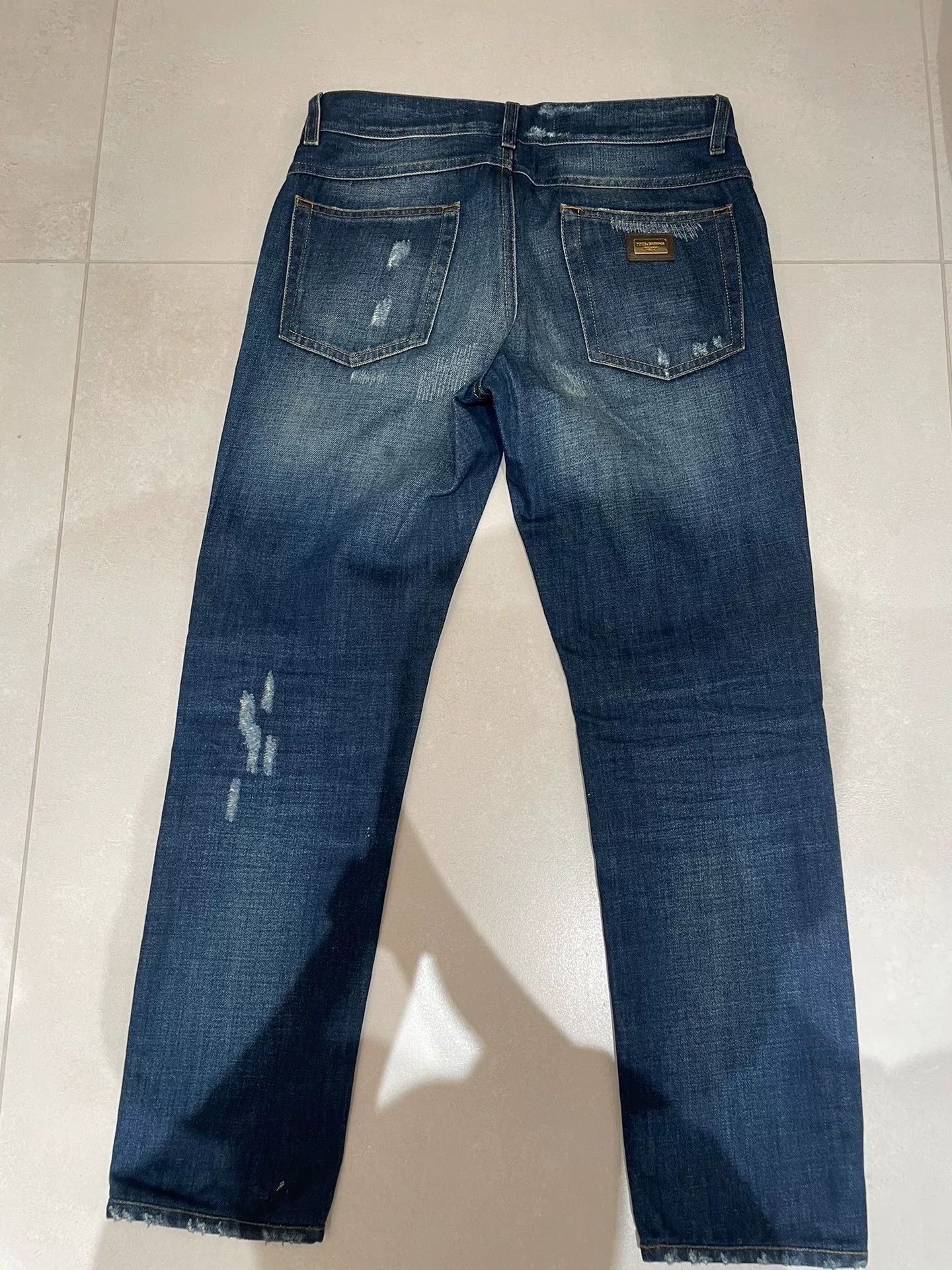 Dolce & Gabbana Dolce & Gabbana Denim Trousers Size US 28 / EU 44 - 2 Thumbnail