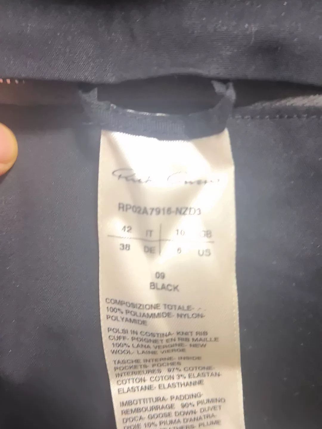Rick Owens Rick Owens Long Black Down Jacket Size M / US 6-8 / IT 42-44 - 4 Thumbnail