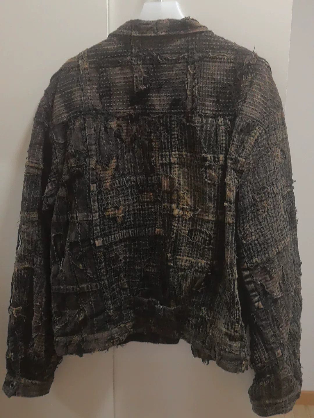 Kapital Kapital Black Denim Jacket with Classic Buttons Size US XL / EU 56 / 4 - 5 Thumbnail