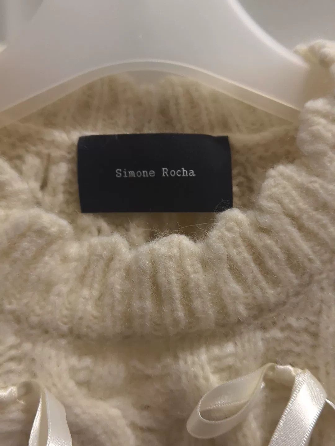Simone Rocha Simone Rocha Cable Knit Sweater Size M / US 6-8 / IT 42-44 - 2 Thumbnail