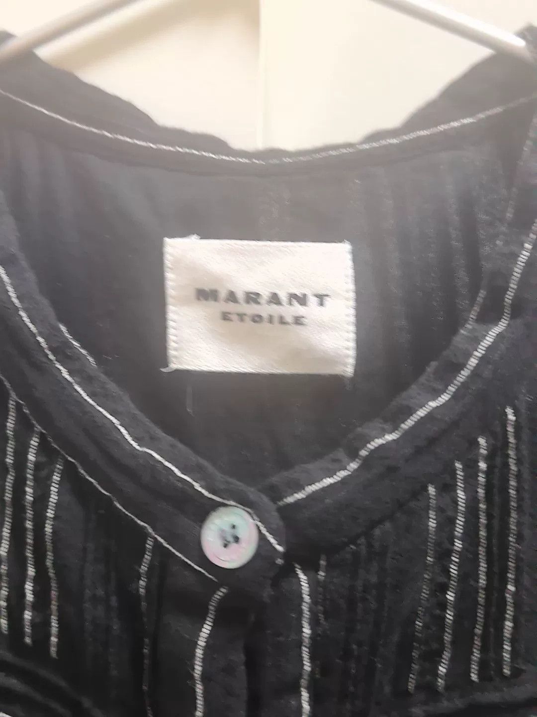 Isabel Marant Etoile Isabel Marant Étoile Striped Accordion Pleat Shirt Size S / US 4 / IT 40 - 2 Thumbnail