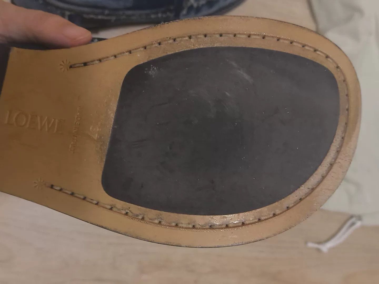 Loewe Loewe Denim Loafers Size 37 Used Size US 6 / IT 36 - 5 Thumbnail