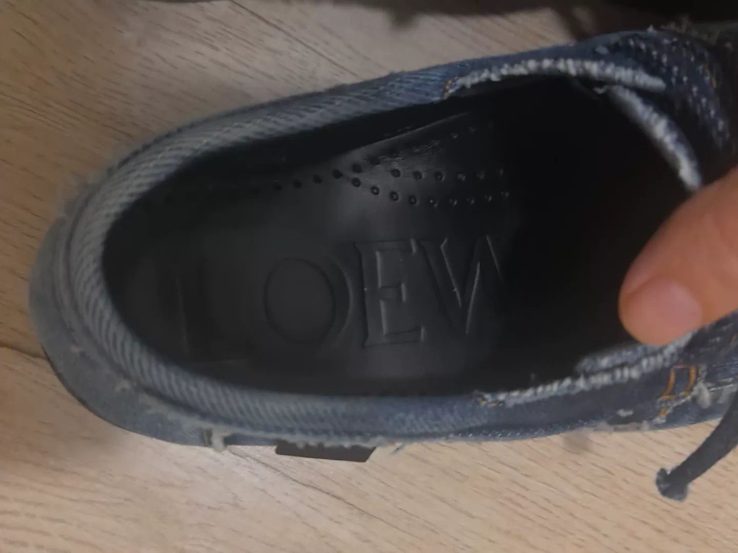 Loewe Loewe Denim Loafers Size 37 Used Size US 6 / IT 36 - 7 Thumbnail