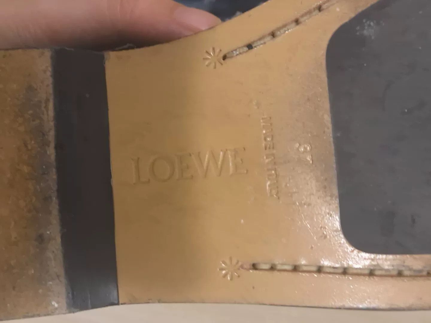 Loewe Loewe Denim Loafers Size 37 Used Size US 6 / IT 36 - 4 Thumbnail