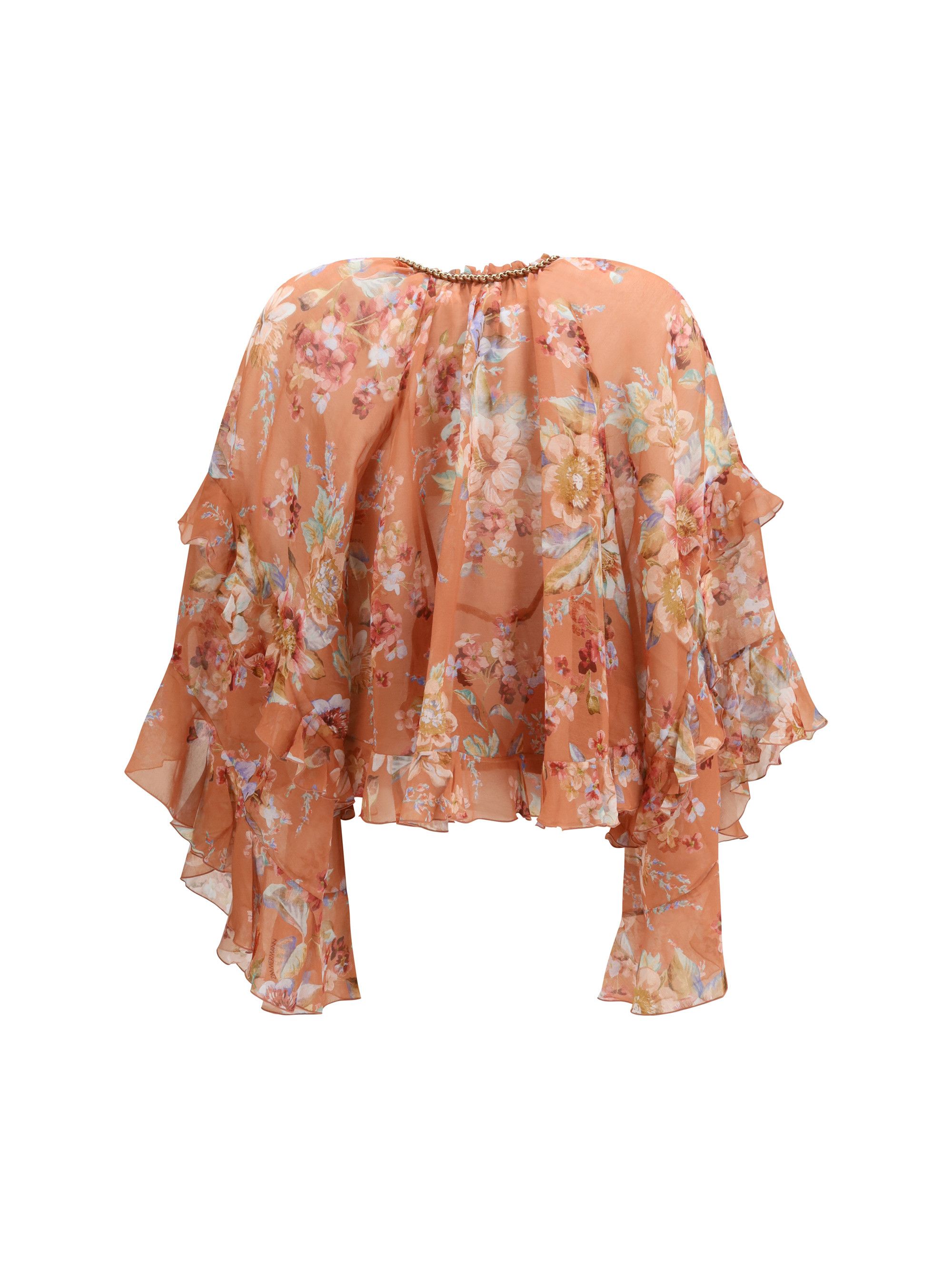 Zimmermann Ruffle Blouse Size M / US 6-8 / IT 42-44 - 2 Thumbnail