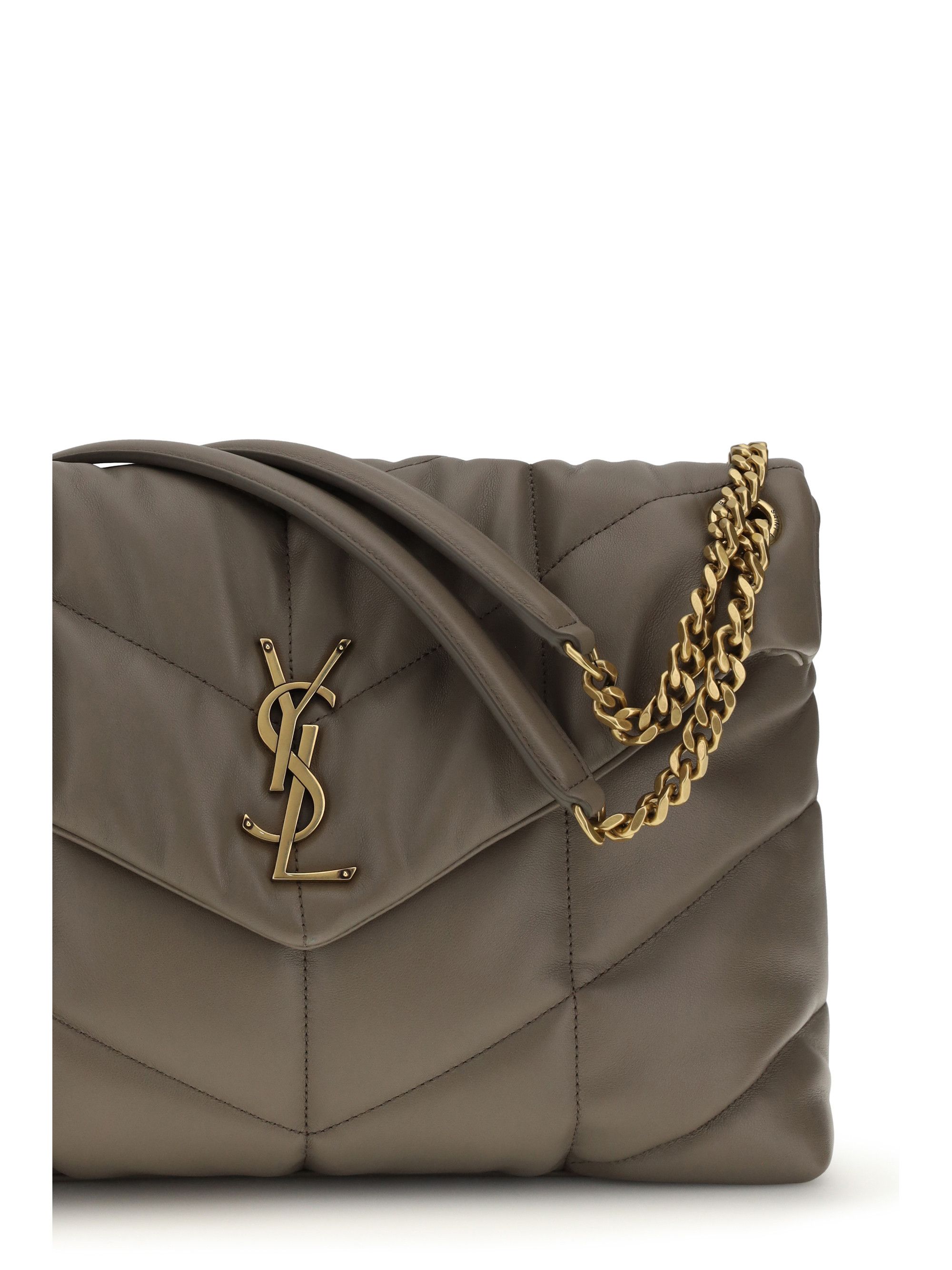 Saint Laurent Paris LouLou Medium leather Shoulder Bag Size ONE SIZE - 4 Thumbnail