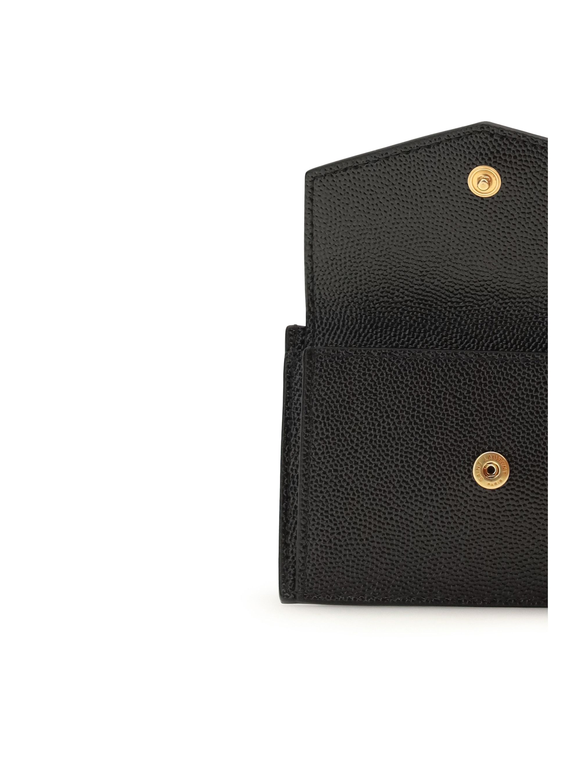 Saint Laurent Paris Micro-grain leather Wallet Size ONE SIZE - 3 Thumbnail