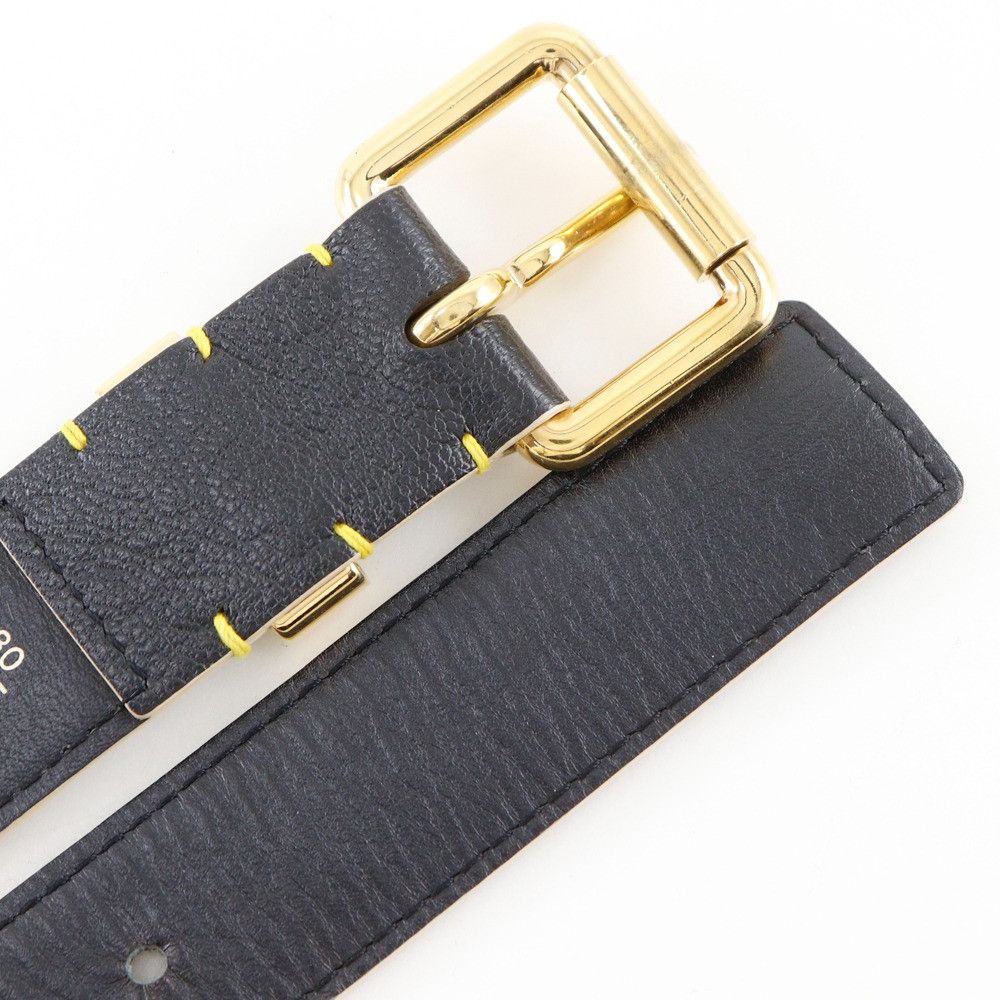 Louis Vuitton Louis Vuitton Louis Vuitton Sangle Suhali Leather Belt Leather Belt M6869W DUTY FREE for USA Size ONE SIZE - 7 Thumbnail
