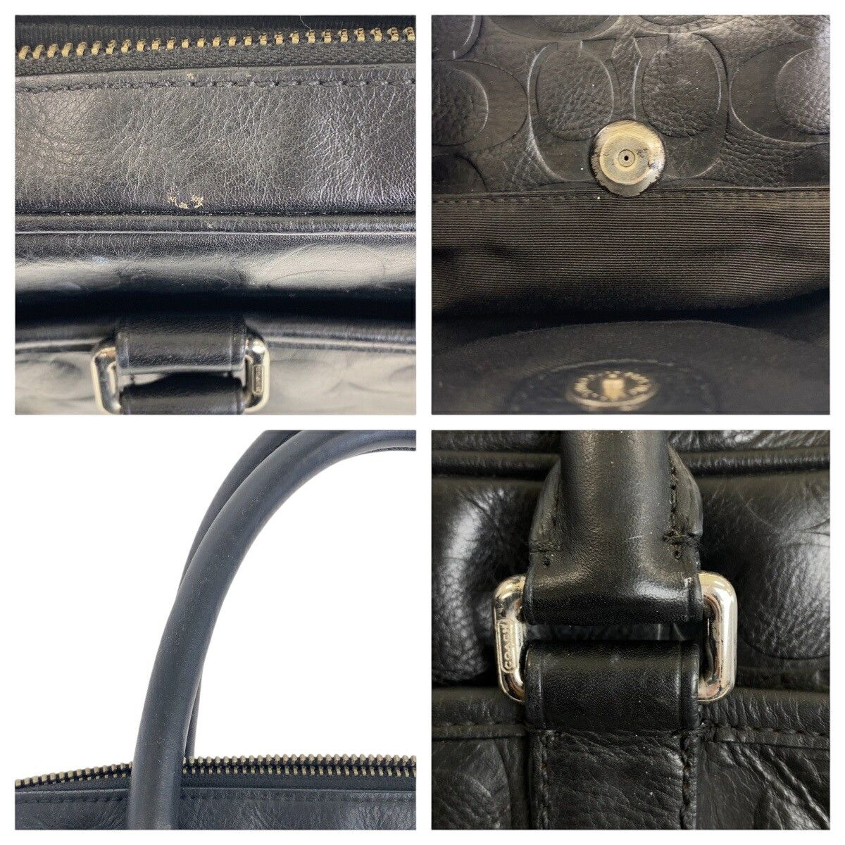Coach Coach COACH Signature Leather Briefcase Leather Business Bag 71247 DUTY FREE for USA Size ONE SIZE - 5 Thumbnail