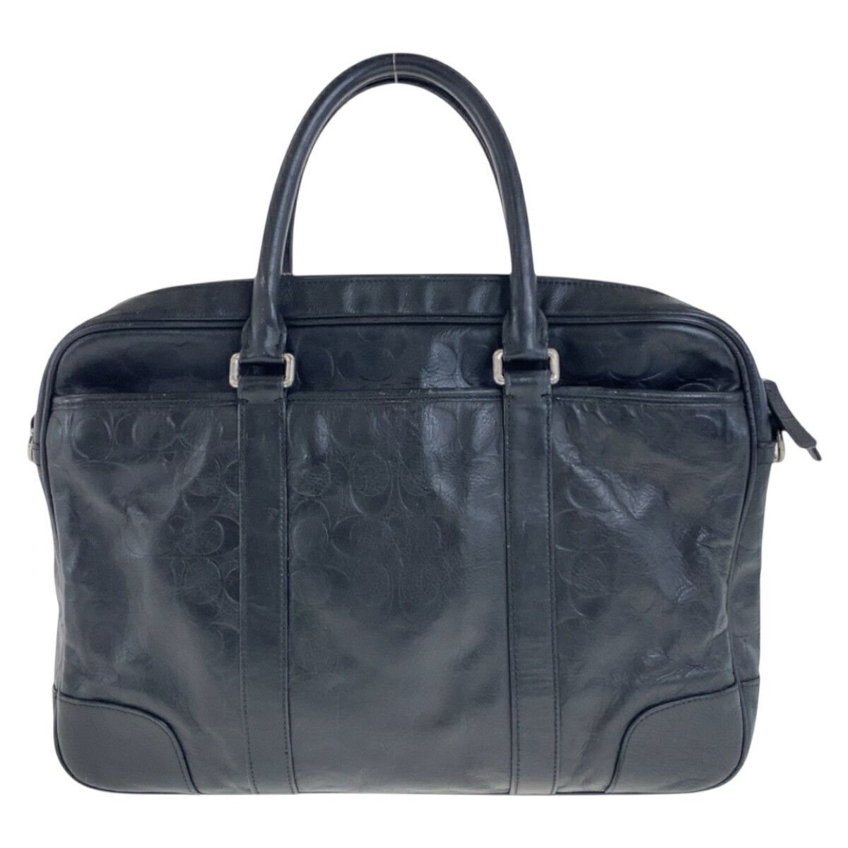 Coach Coach COACH Signature Leather Briefcase Leather Business Bag 71247 DUTY FREE for USA Size ONE SIZE - 2 Thumbnail