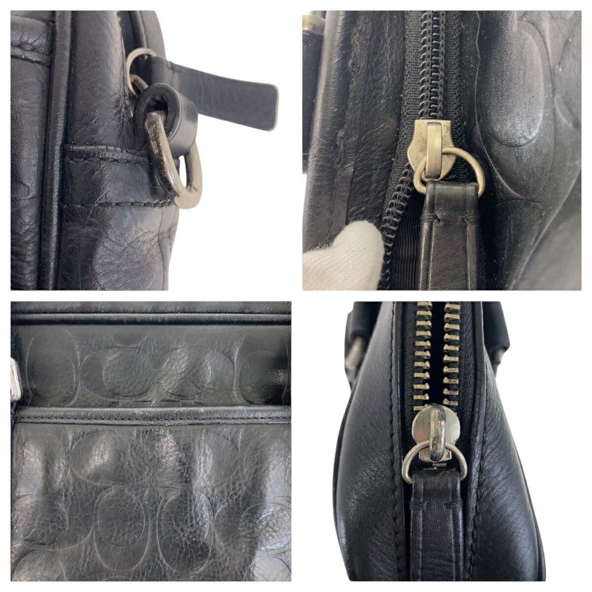 Coach Coach COACH Signature Leather Briefcase Leather Business Bag 71247 DUTY FREE for USA Size ONE SIZE - 6 Thumbnail