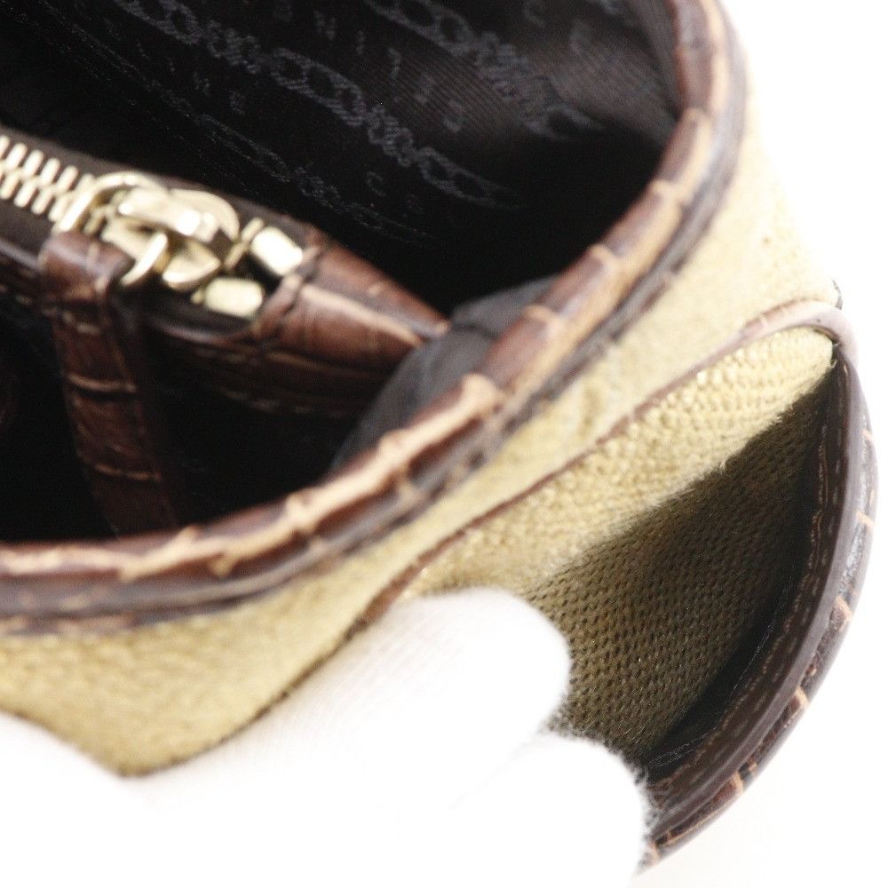 Celine Celine Celine Boogie Bag Trionphe Charm Straw Embossed Leather 2way Bag Plant-based Handbag DUTY FREE for USA Size ONE SIZE - 13 Thumbnail