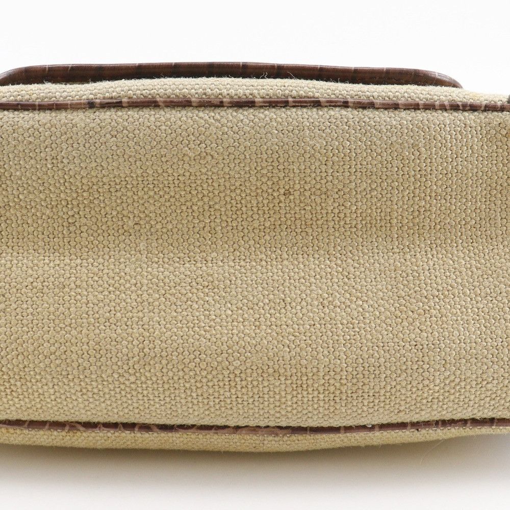 Celine Celine Celine Boogie Bag Trionphe Charm Straw Embossed Leather 2way Bag Plant-based Handbag DUTY FREE for USA Size ONE SIZE - 15 Thumbnail