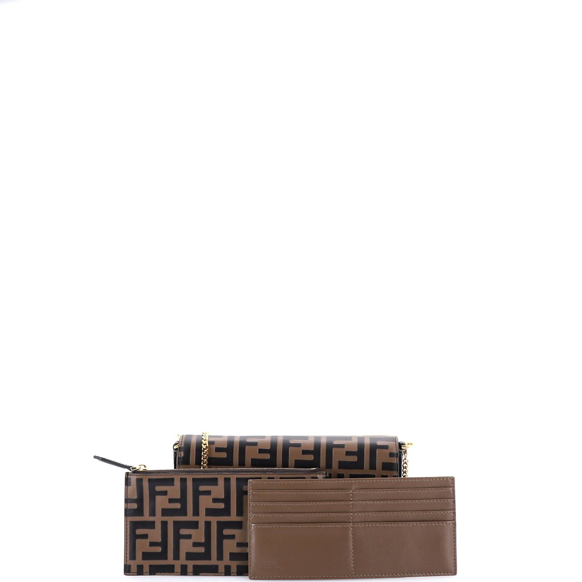 Fendi F is Envelope Clutch on Chain Size ONE SIZE - 2 Thumbnail
