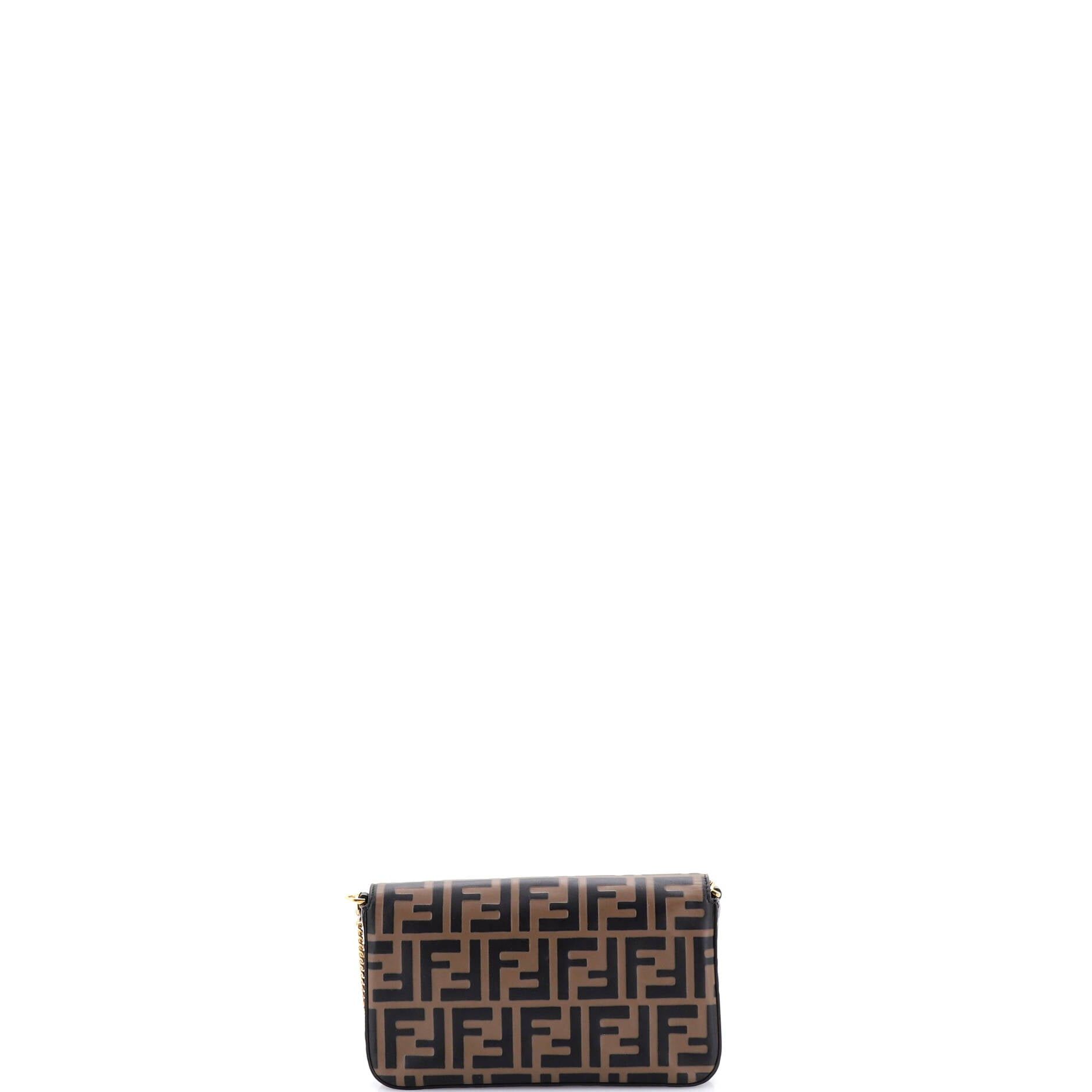 Fendi F is Envelope Clutch on Chain Size ONE SIZE - 4 Thumbnail