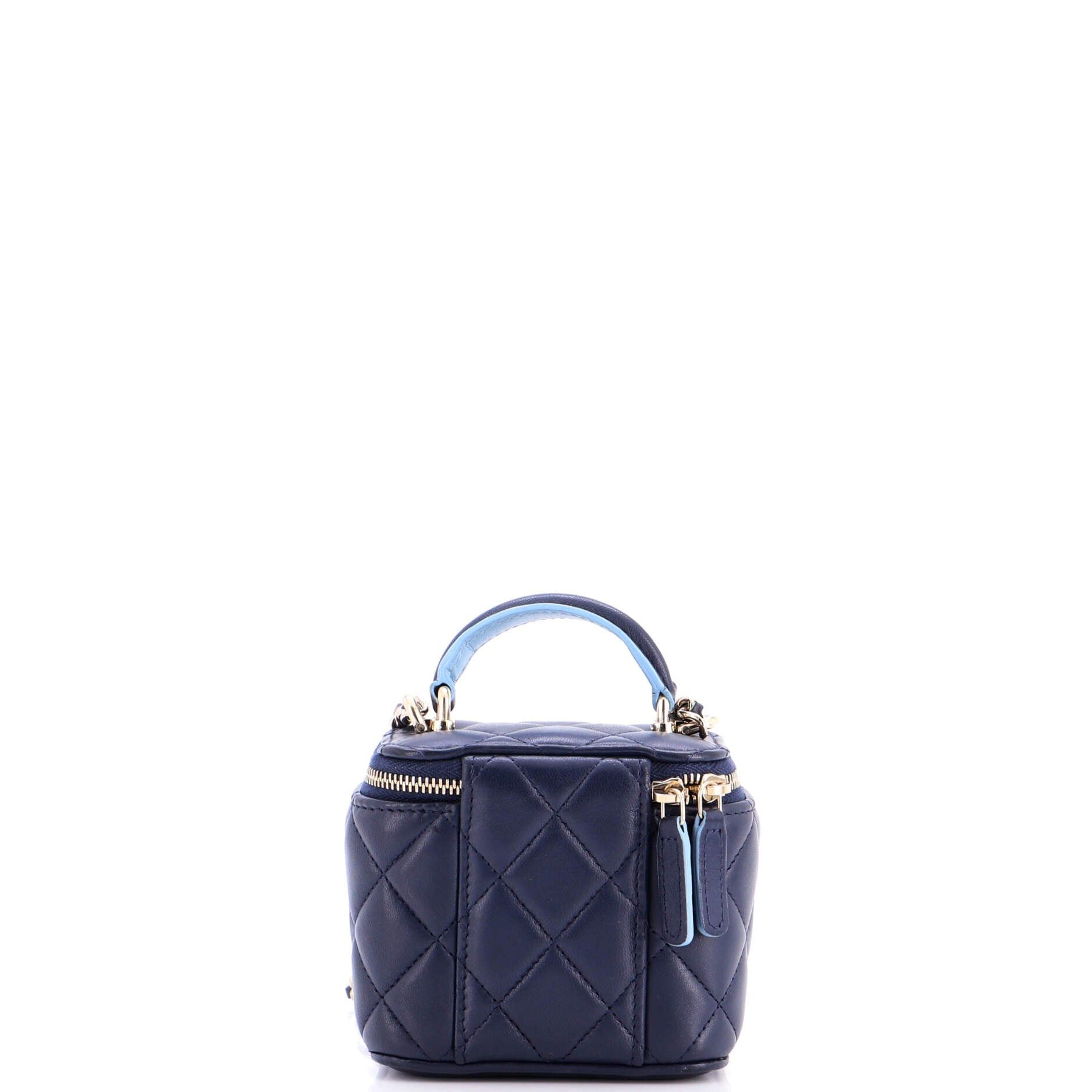 Chanel Classic Top Handle Vanity Case with Chain Size ONE SIZE - 3 Thumbnail