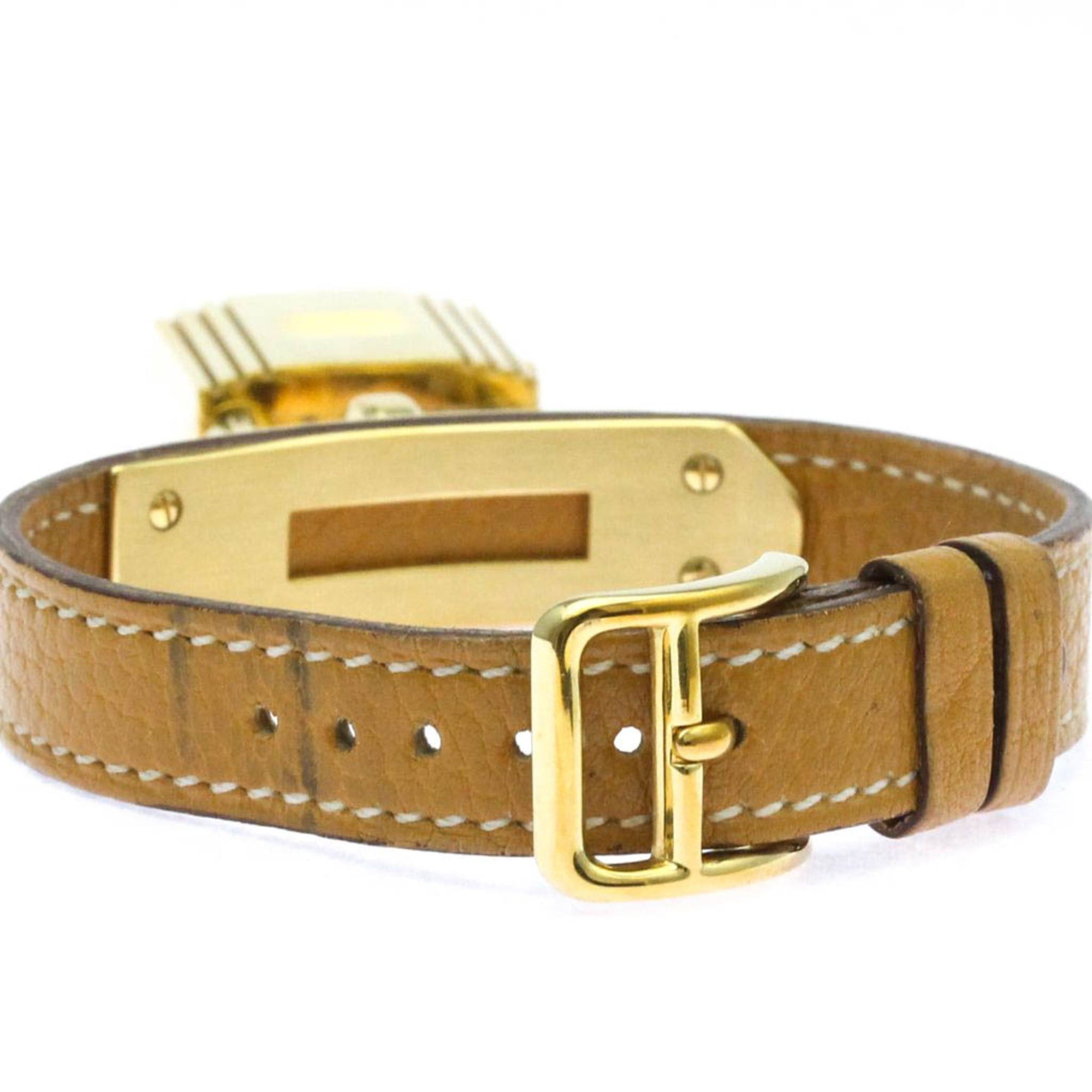 Hermes HERMES Kelly Watch Gold Plated Leather Quartz Ladies Watch Size ONE SIZE - 5 Thumbnail