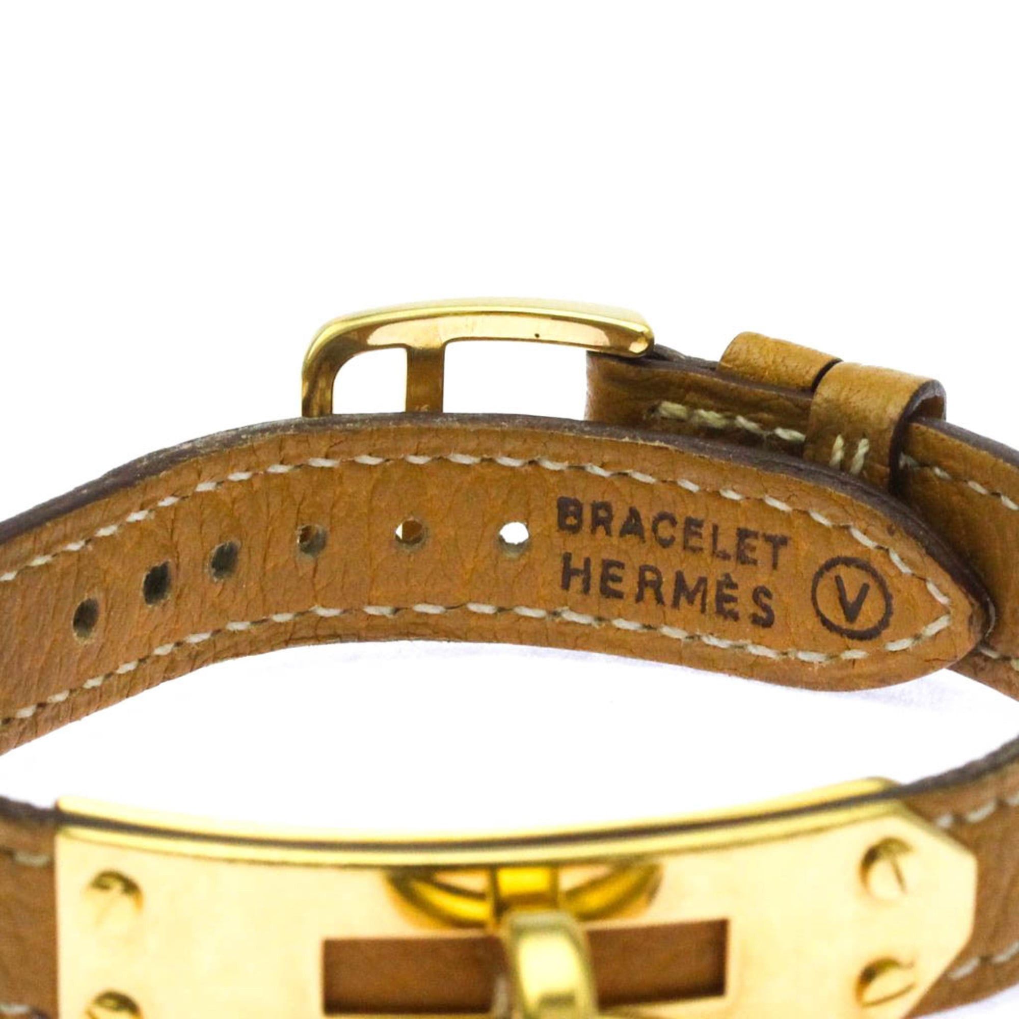 Hermes HERMES Kelly Watch Gold Plated Leather Quartz Ladies Watch Size ONE SIZE - 7 Thumbnail