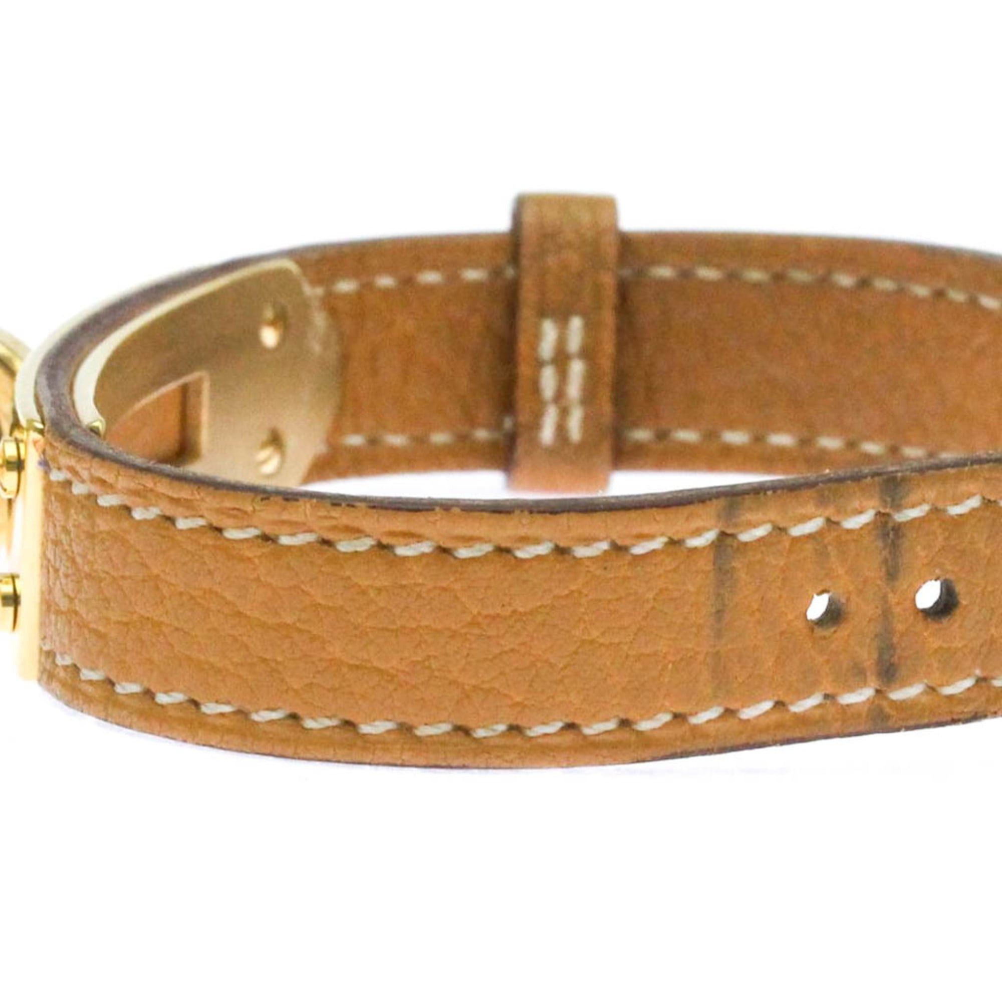 Hermes HERMES Kelly Watch Gold Plated Leather Quartz Ladies Watch Size ONE SIZE - 3 Thumbnail