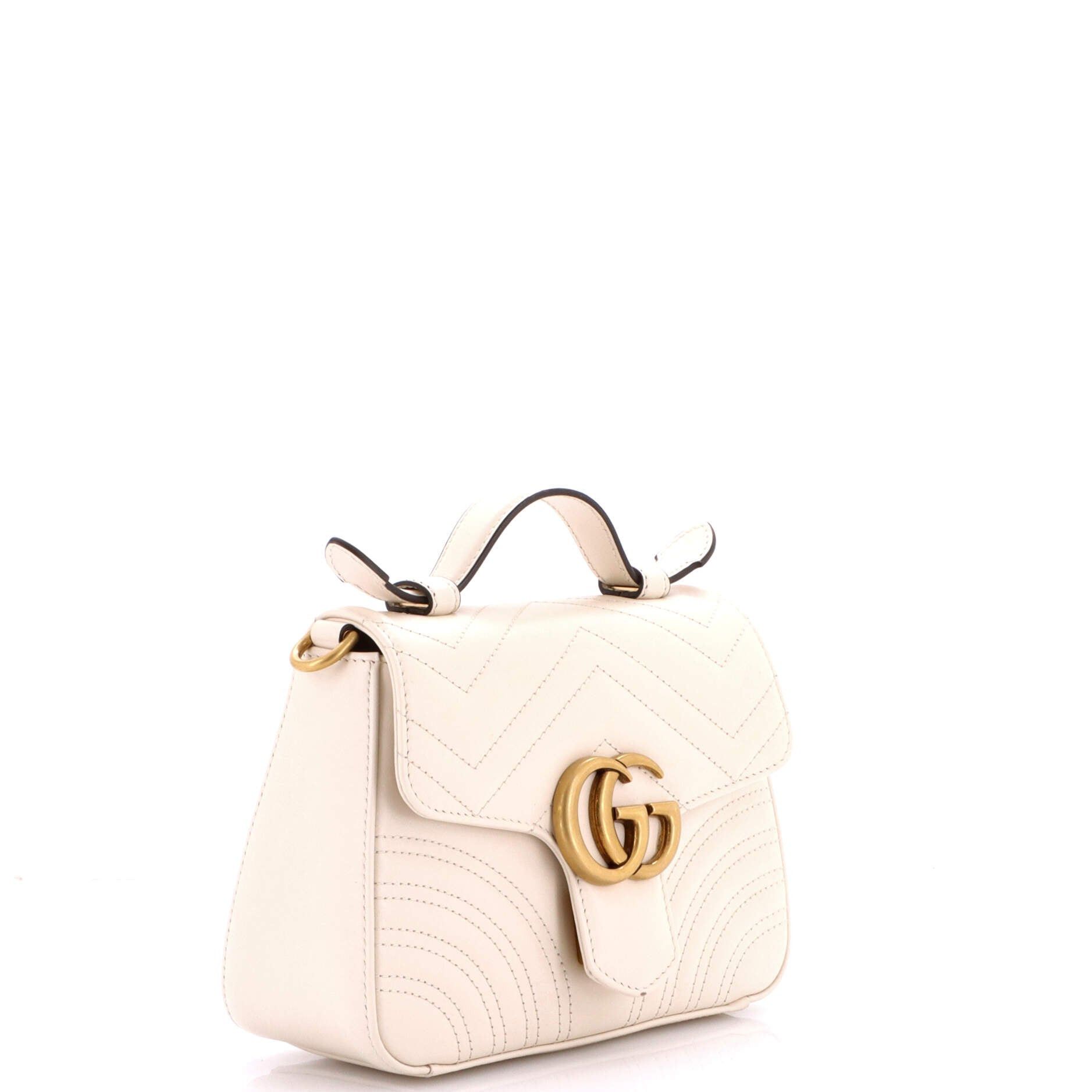 Gucci GG Marmont Top Handle Flap Bag Size ONE SIZE - 2 Thumbnail