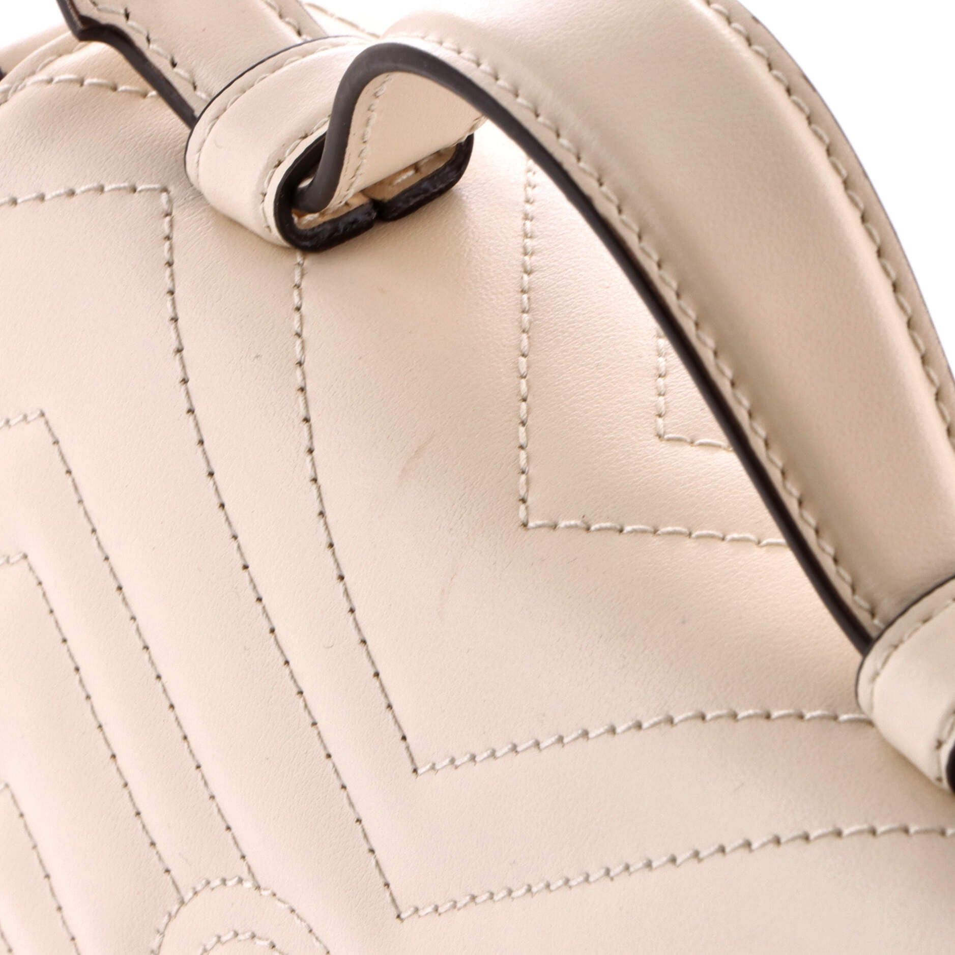 Gucci GG Marmont Top Handle Flap Bag Size ONE SIZE - 7 Thumbnail