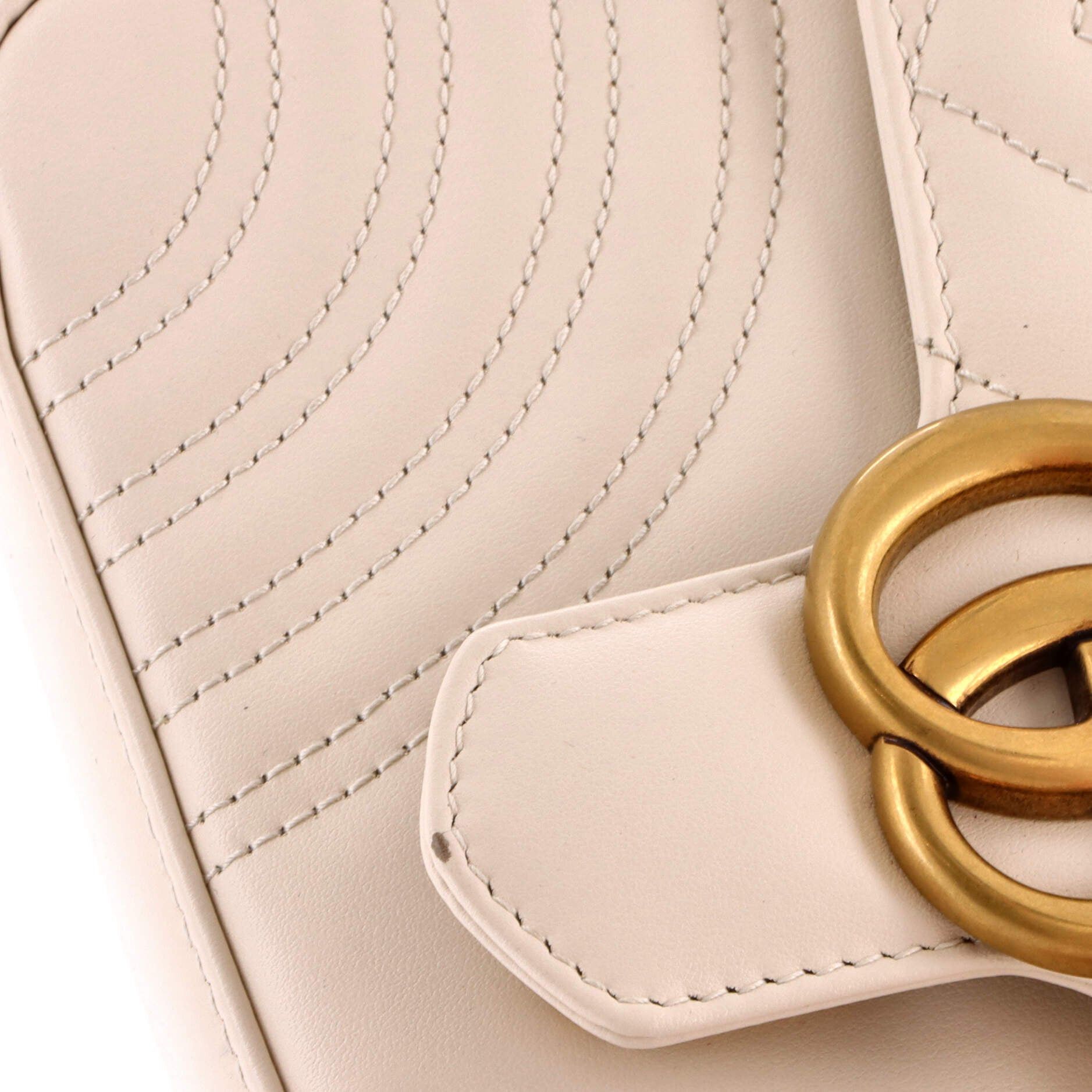 Gucci GG Marmont Top Handle Flap Bag Size ONE SIZE - 6 Thumbnail