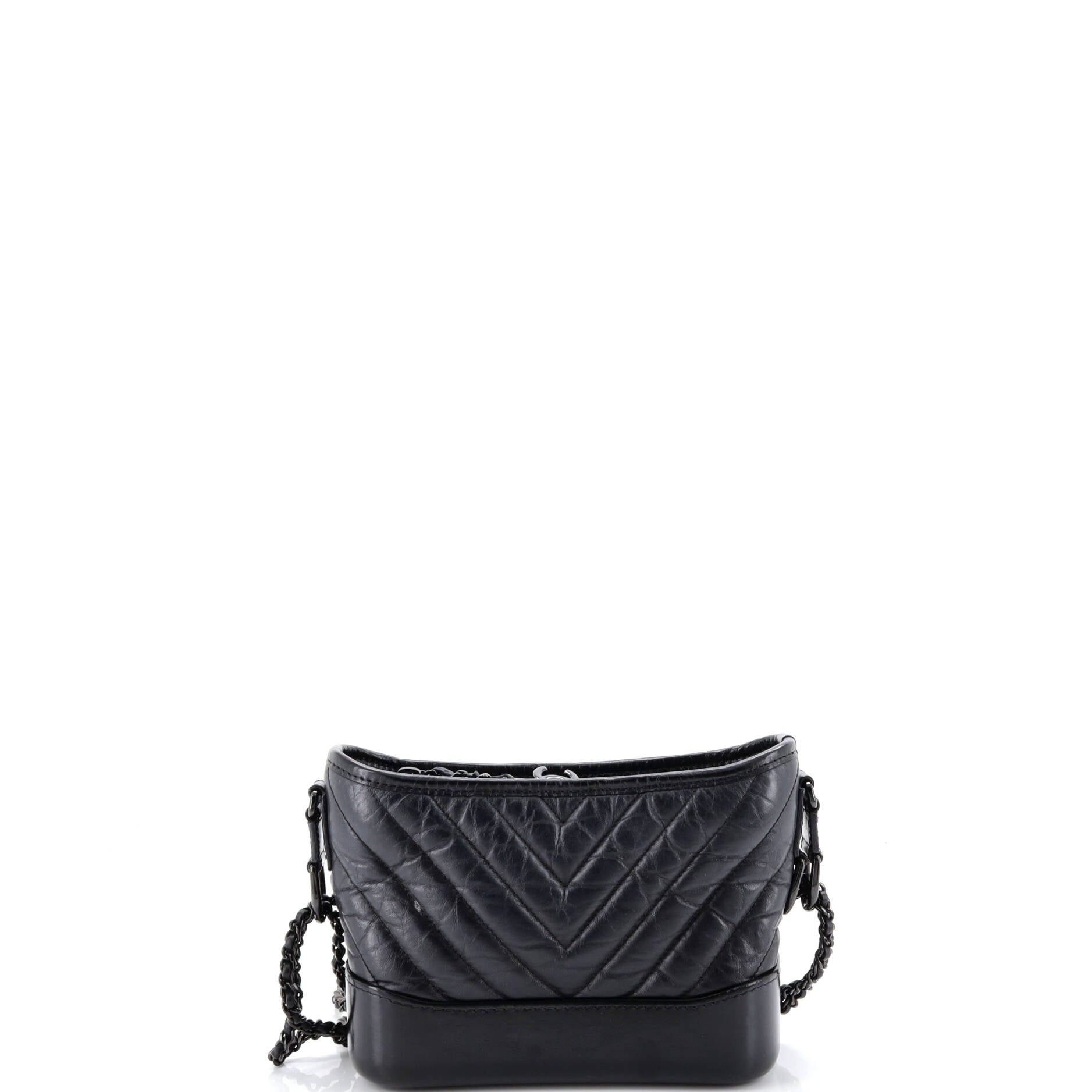 Chanel So Black Gabrielle Hobo Size ONE SIZE - 4 Thumbnail