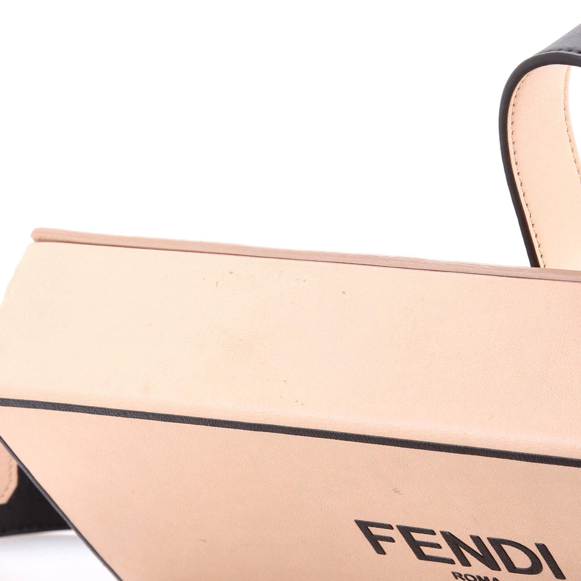 Fendi Logo Horizontal Box Crossbody Bag Size ONE SIZE - 7 Thumbnail