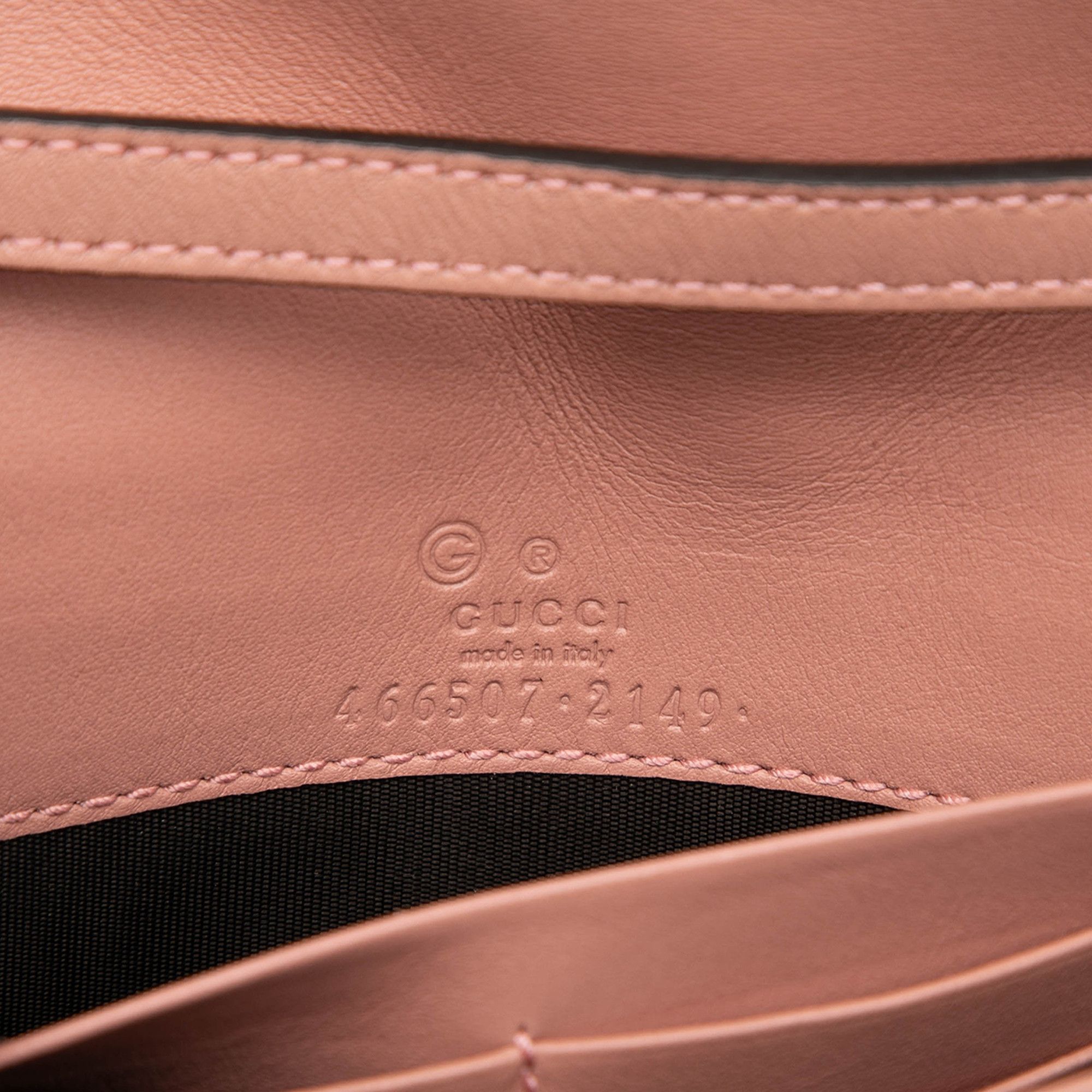 Gucci Gucci Microguccissima Wallet on Strap Size ONE SIZE - 5 Thumbnail