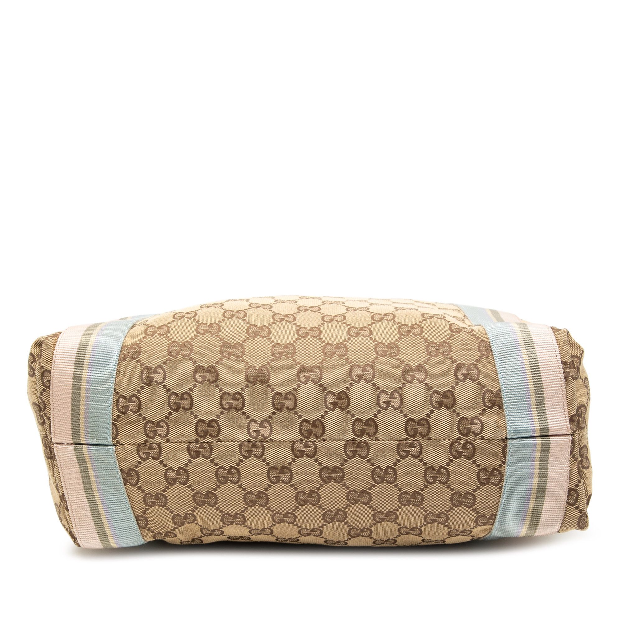 Gucci Gucci GG Canvas Web Tote Size ONE SIZE - 3 Thumbnail