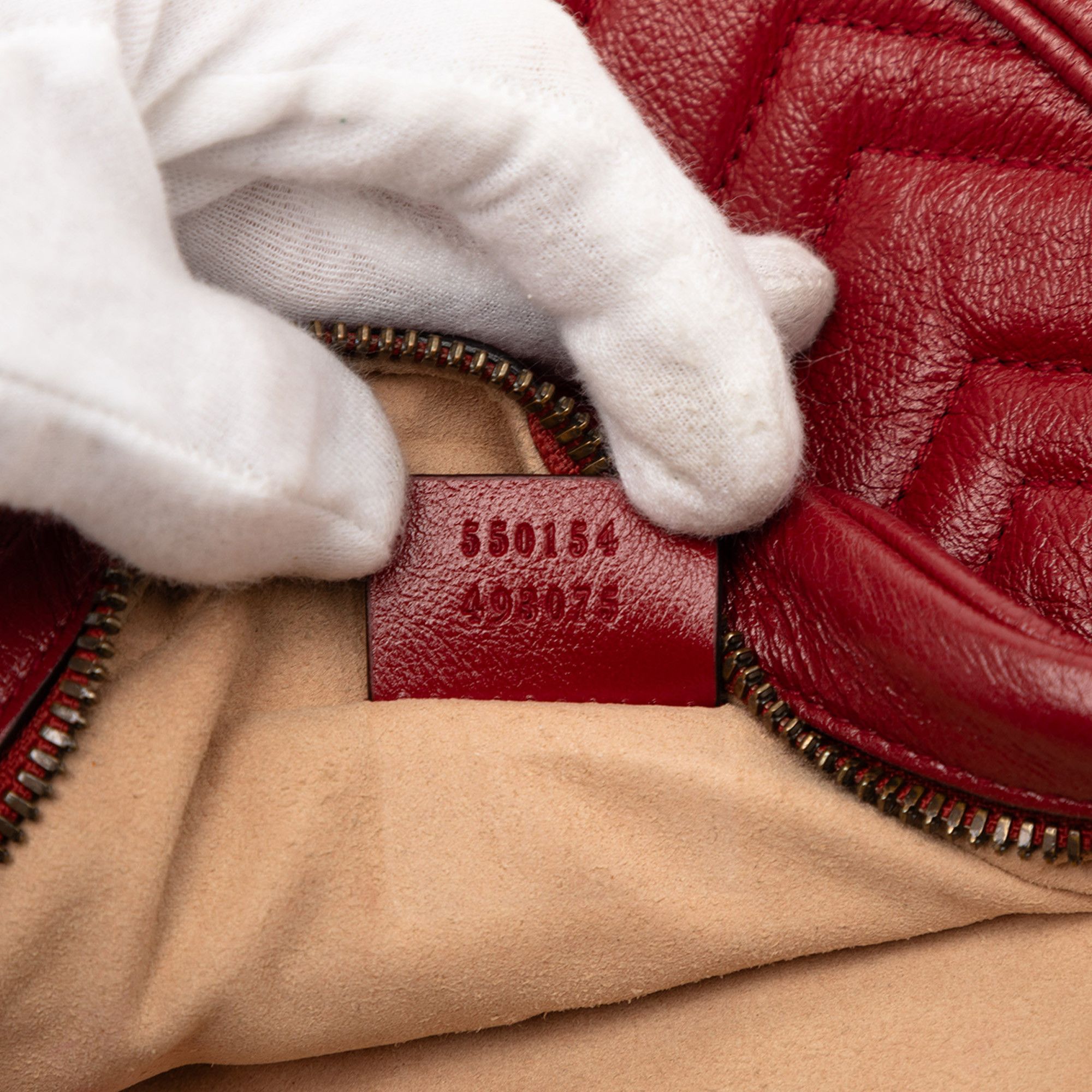 Gucci Gucci Mini GG Marmont Matelasse Leather Round Crossbody Size ONE SIZE - 6 Thumbnail