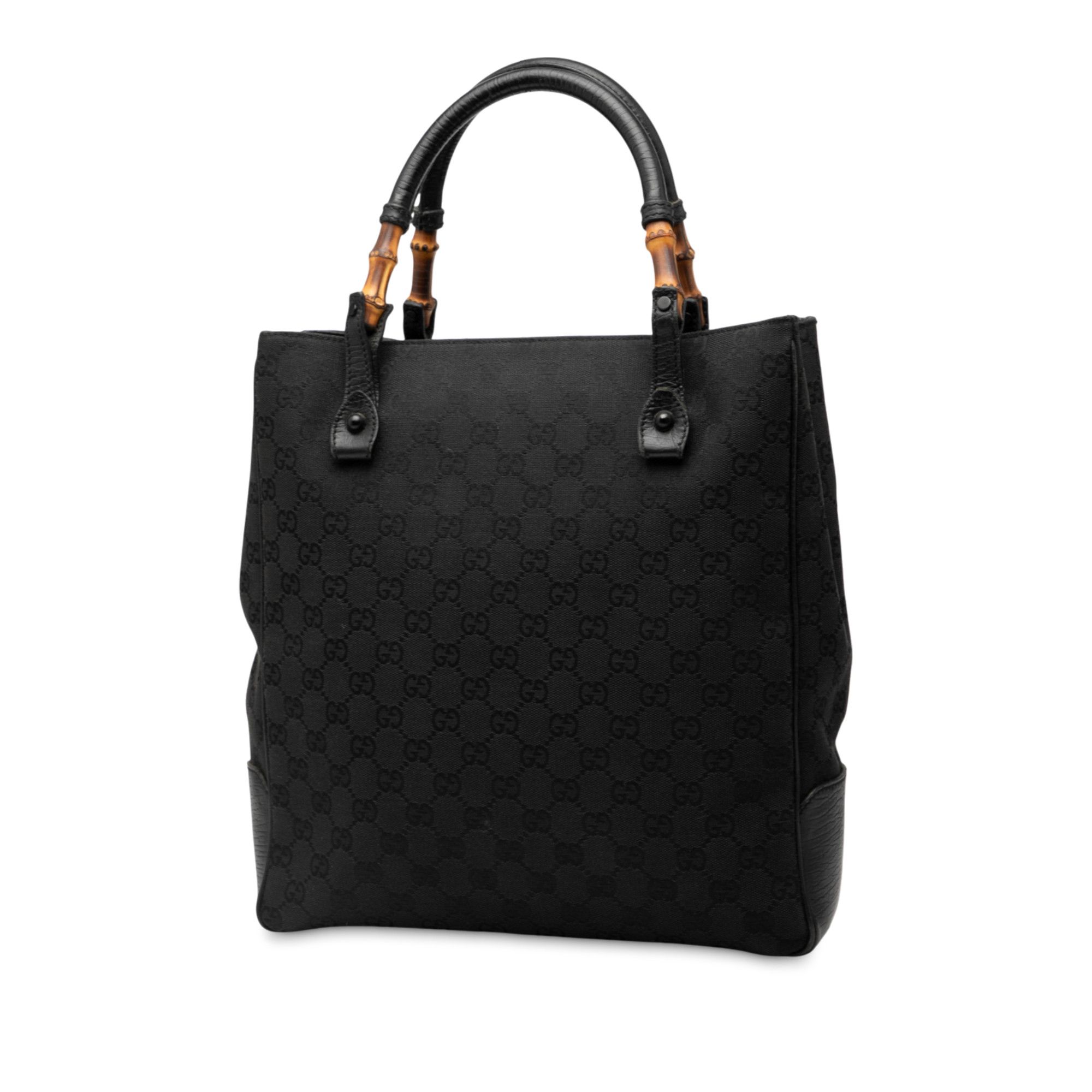 Gucci Gucci GG Canvas Bamboo Tote Size ONE SIZE - 2 Thumbnail