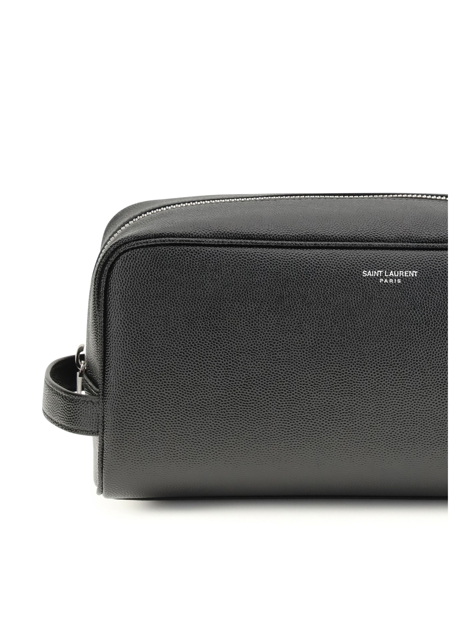 Saint Laurent Paris Leather Beauty Case Size ONE SIZE - 4 Thumbnail
