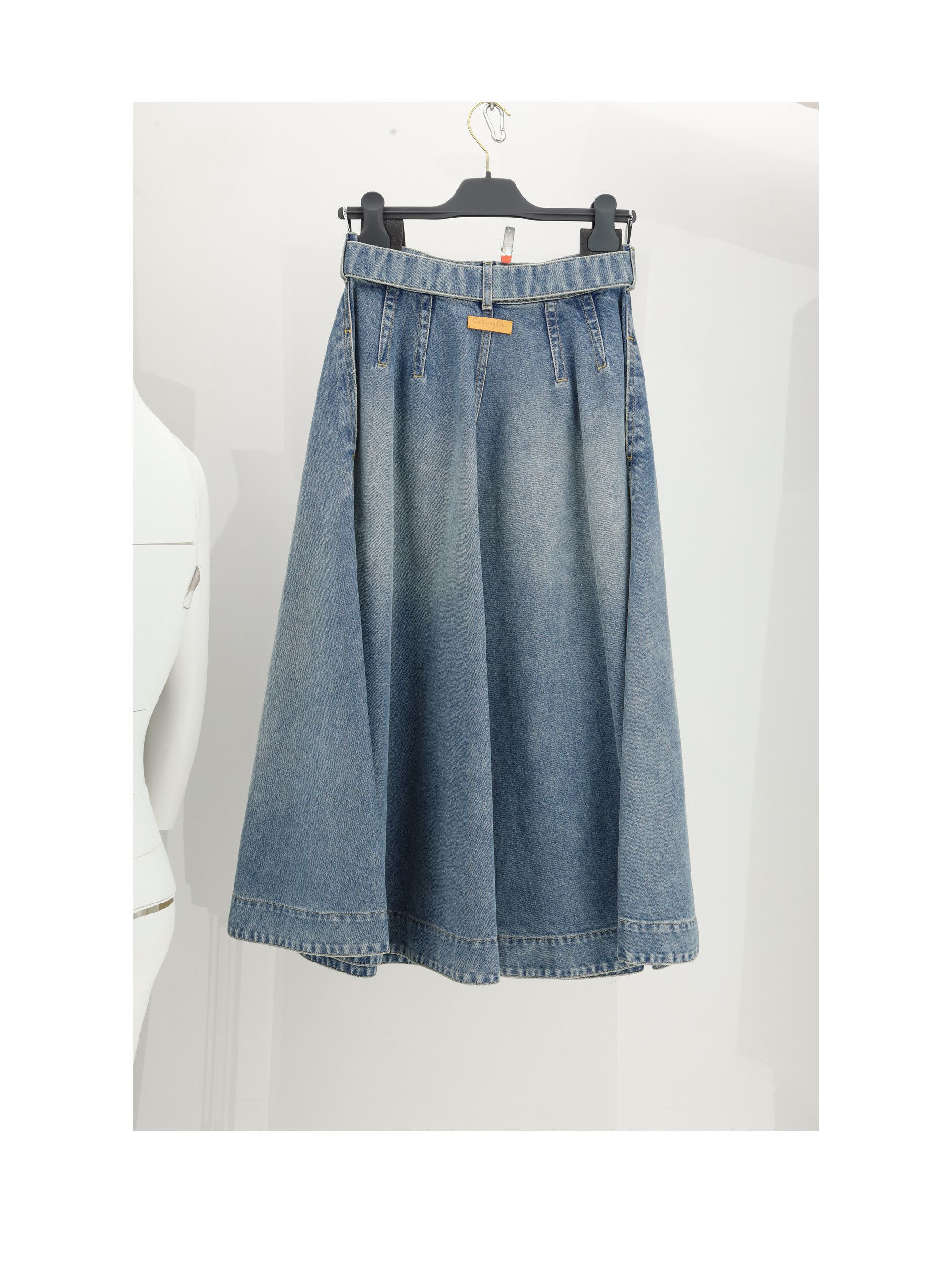 Dior ETH-JUPE DENIM ND-STONE Size 30" / US 8 / IT 44 - 2 Thumbnail