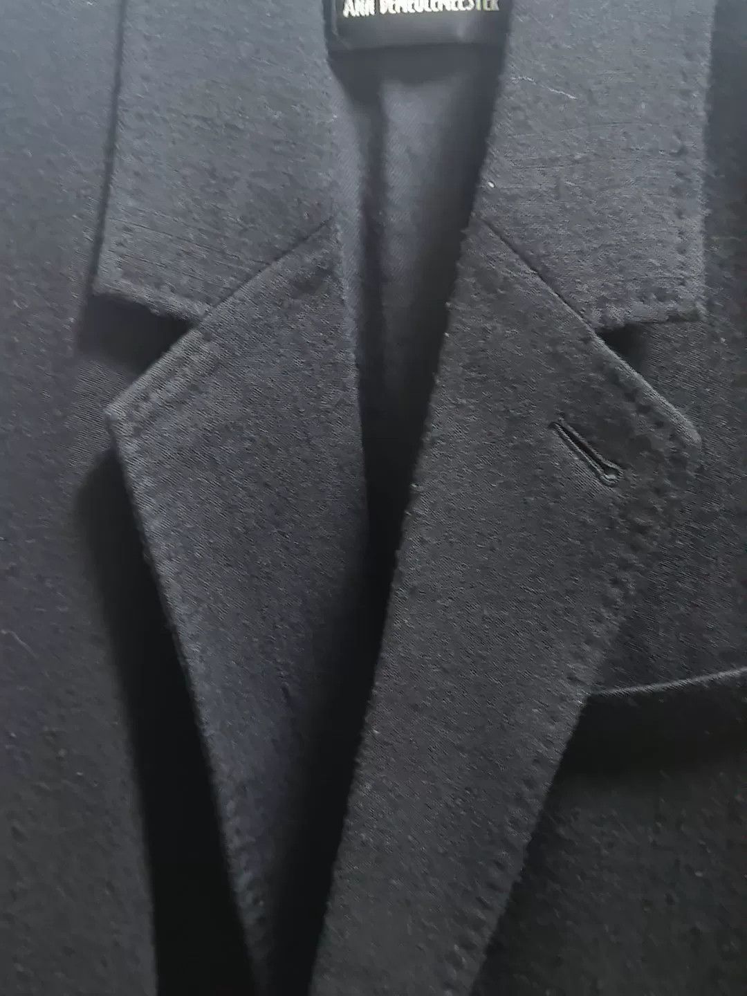 Ann Demeulemeester Ann Demeulemeester Black Wool Blazer Coat Size S / US 4 / IT 40 - 6 Thumbnail