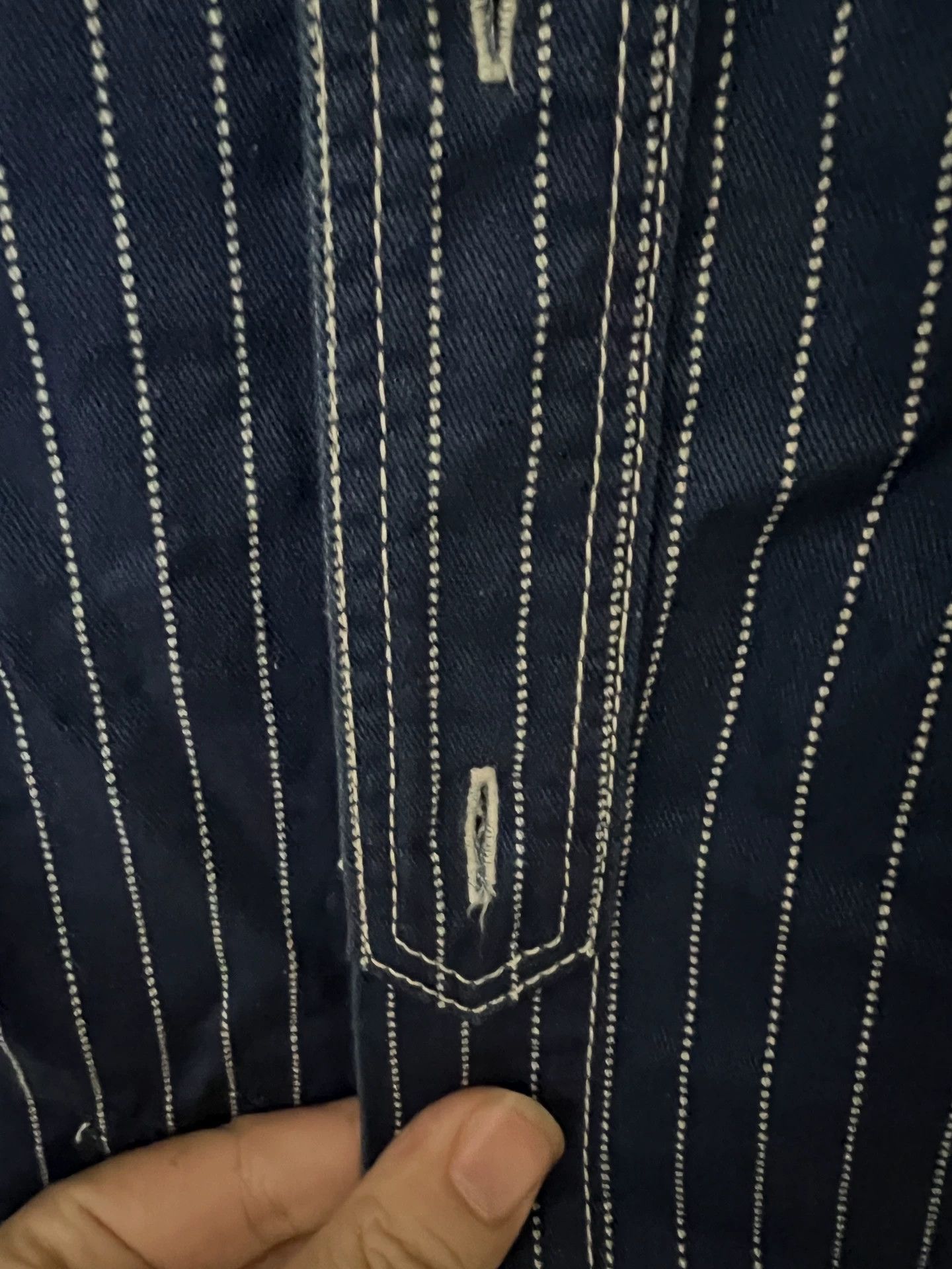 Studio D'Artisan StudioD'artisan Wabash Stripe Work Shirt Size US L / EU 52-54 / 3 - 9 Thumbnail