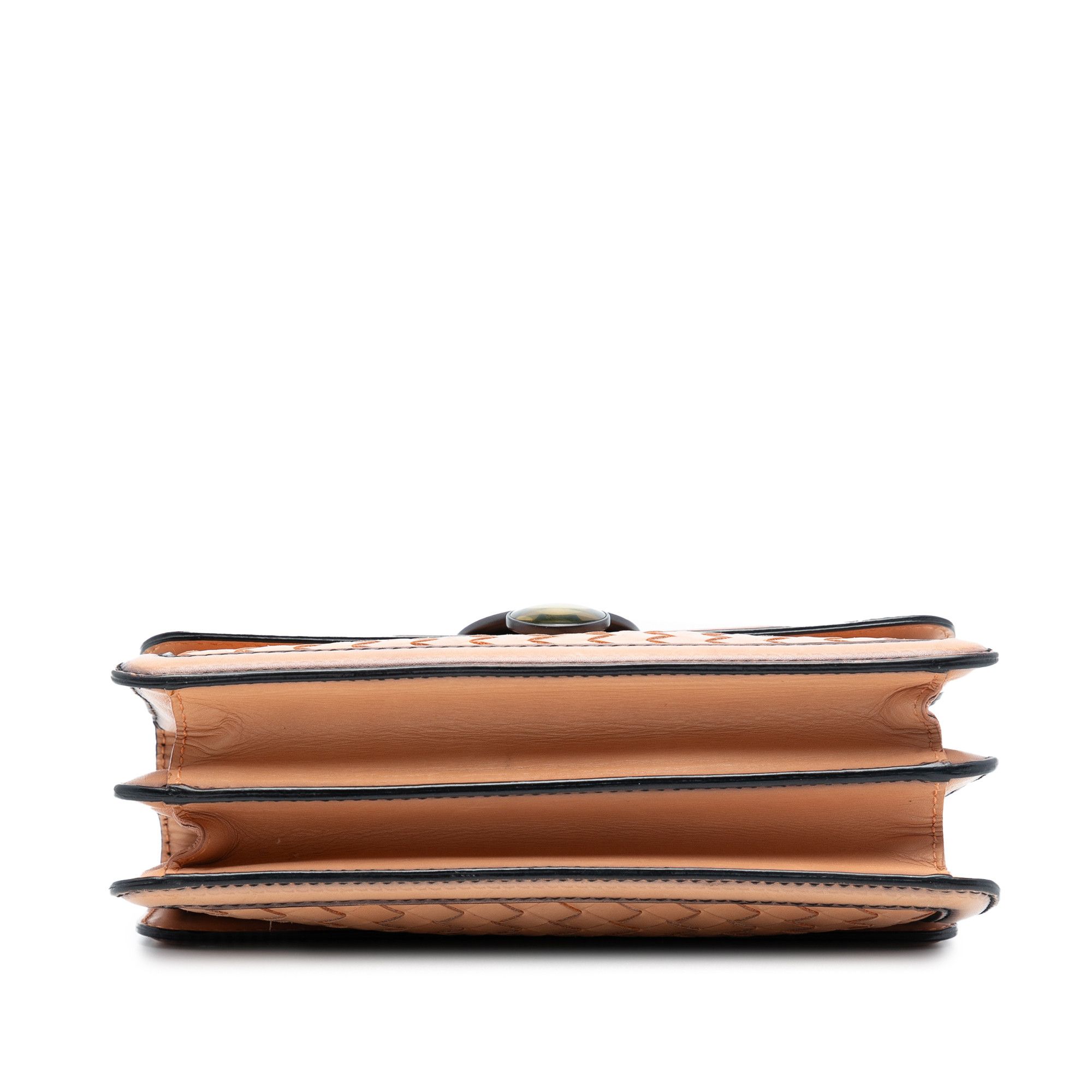 Bottega Veneta Bottega Veneta Nappa Intrecciato Mirror Lens Double Sided Flap Shoulder Bag Size ONE SIZE - 3 Thumbnail