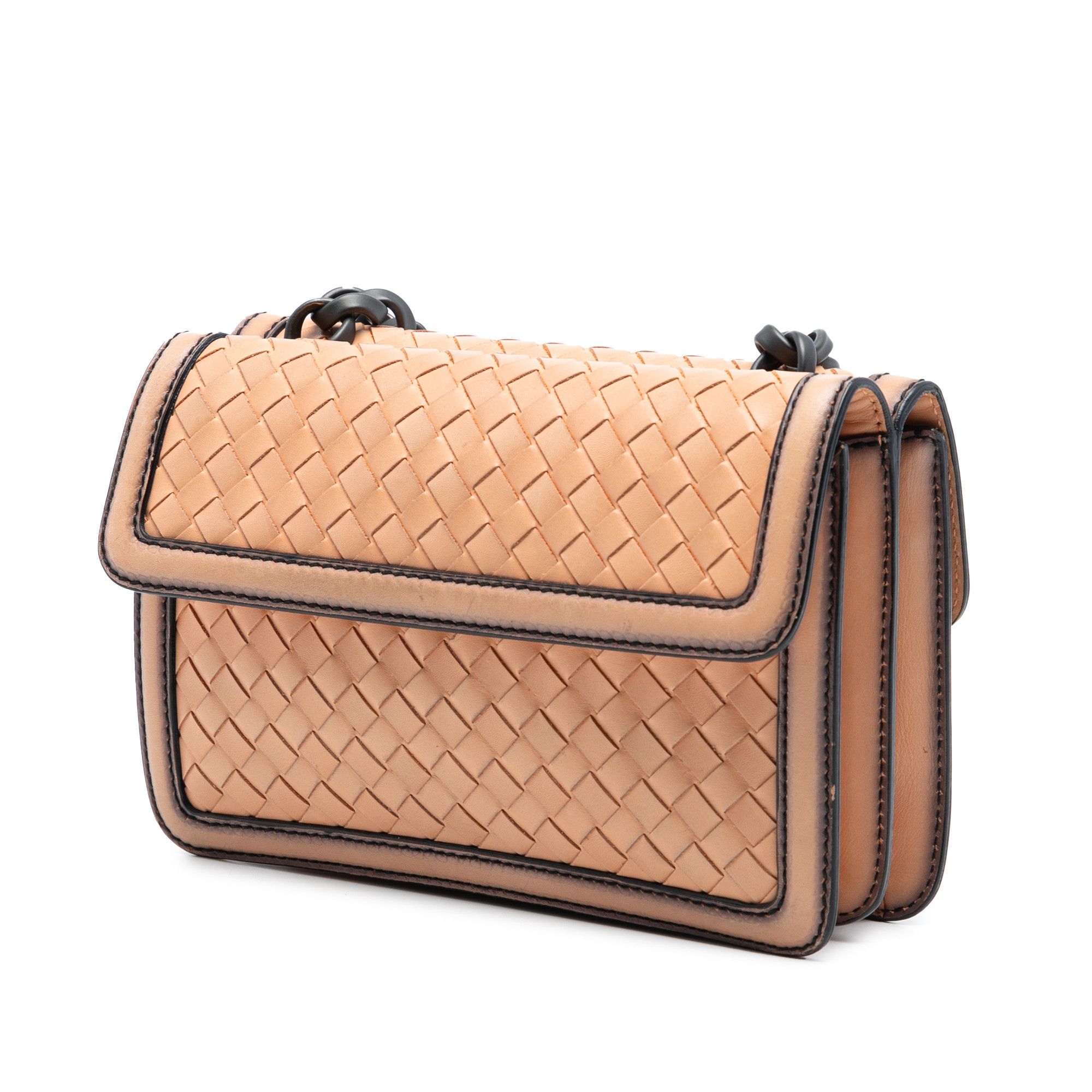 Bottega Veneta Bottega Veneta Nappa Intrecciato Mirror Lens Double Sided Flap Shoulder Bag Size ONE SIZE - 2 Thumbnail